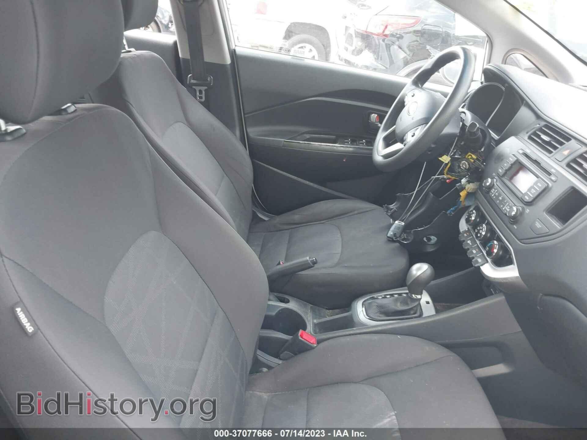 2015 KIA RIO - VIN: KNADM4A37F6528255 - Фото 5