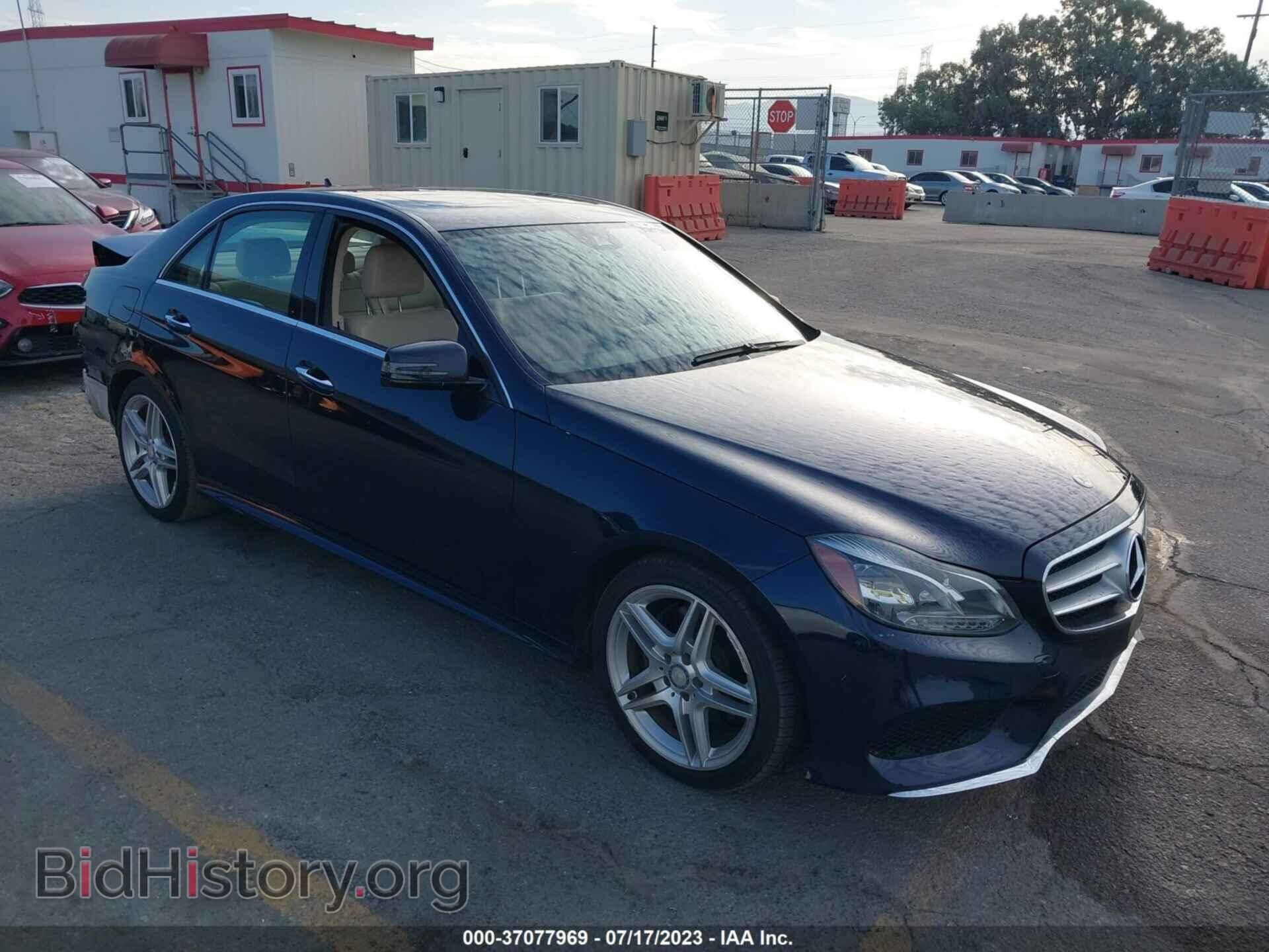 Photo WDDHF8JB7EA794910 - MERCEDES-BENZ E-CLASS 2014