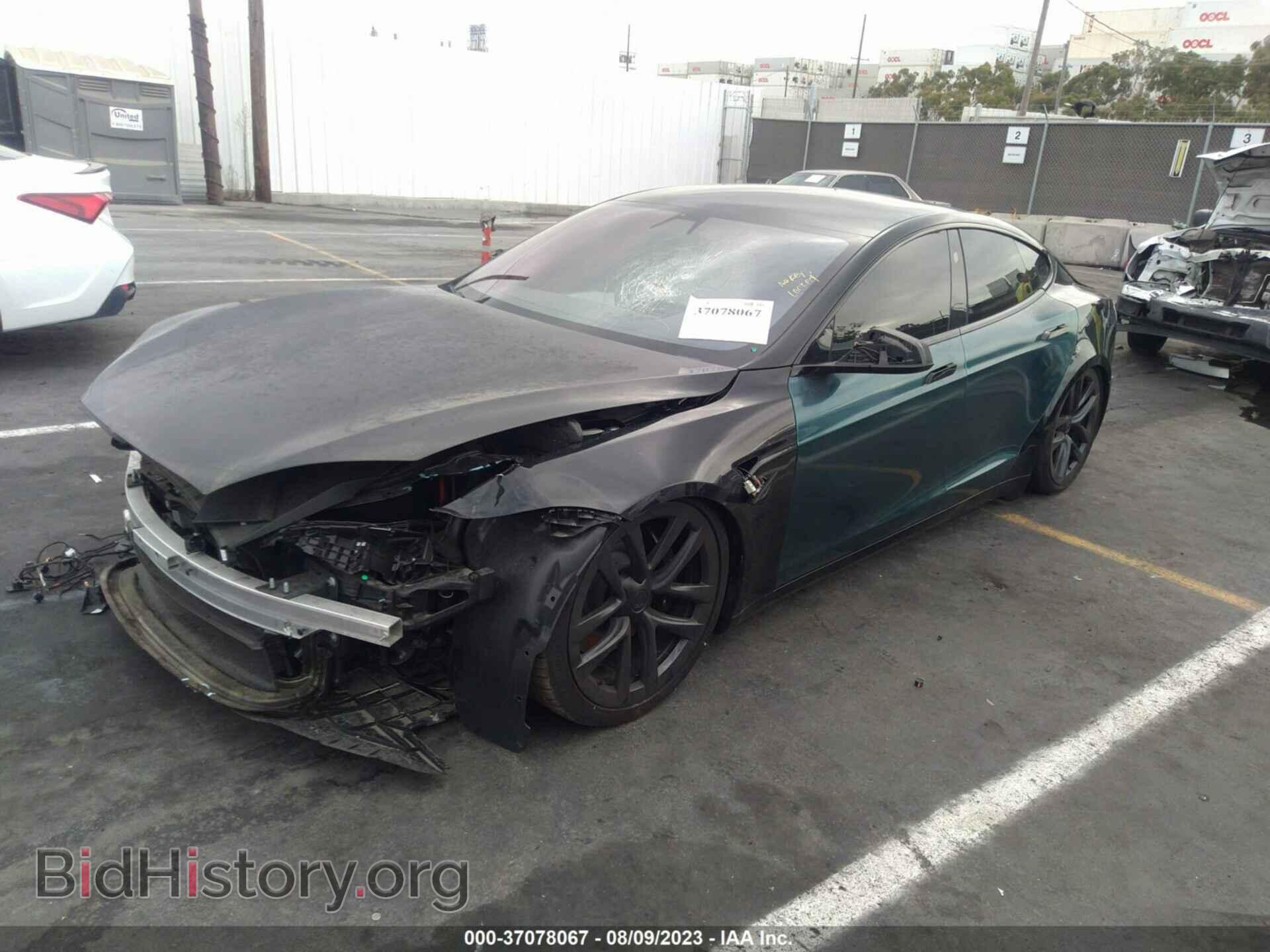 2022 TESLA MODEL S - VIN: 5YJSA1E66NF488162 - Photo 2