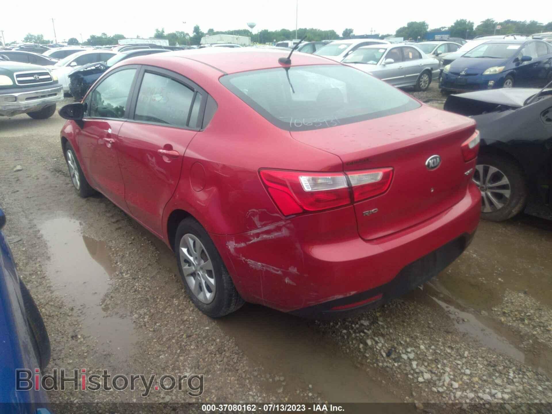 2013 KIA RIO - VIN: KNADN4A31D6134745 - Photo 3