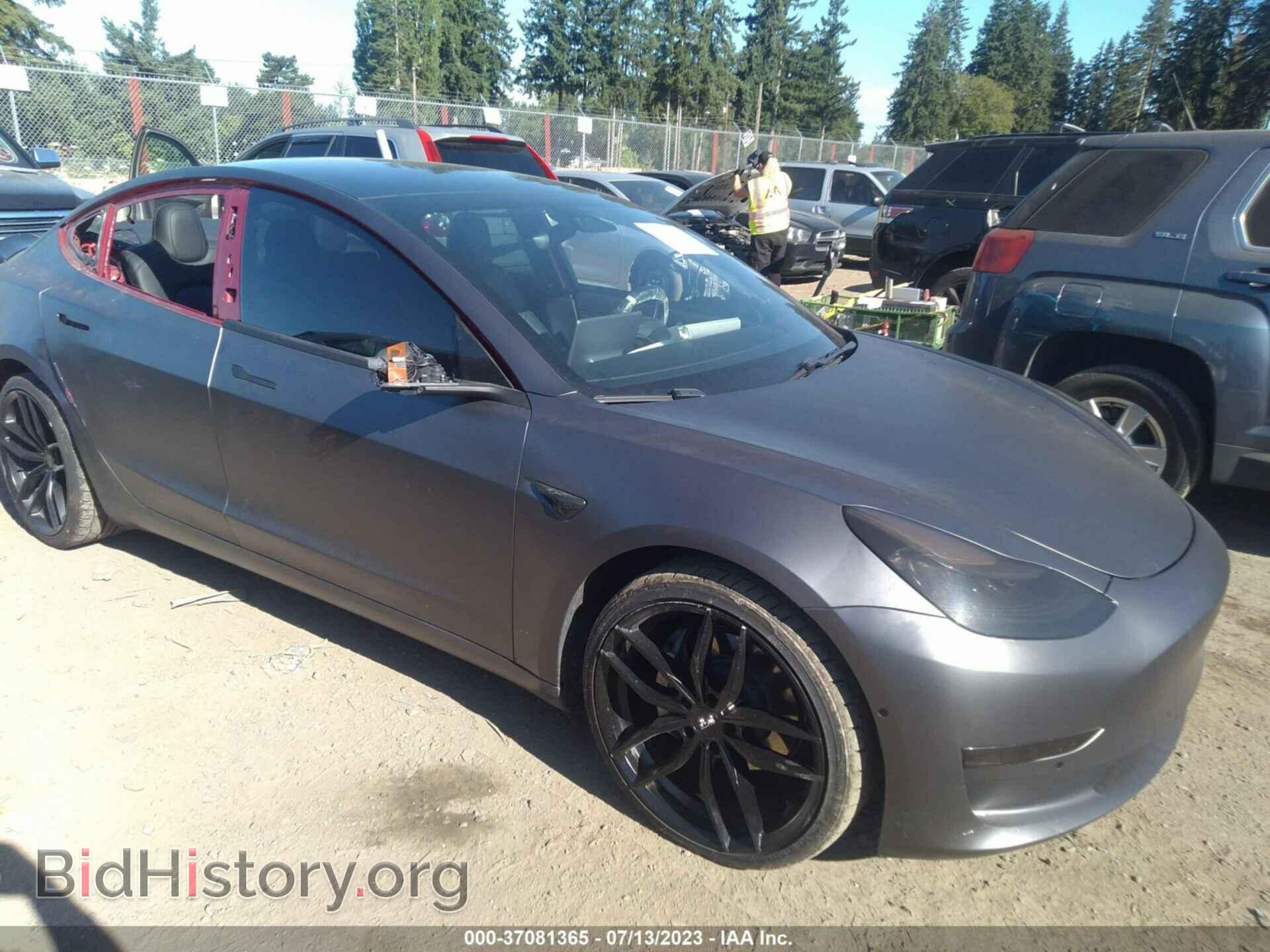 Фотография 5YJ3E1EB9KF387280 - TESLA MODEL 3 2019