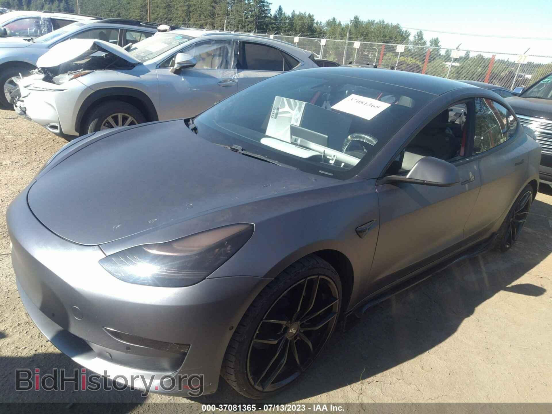 2019 TESLA MODEL 3 - VIN: 5YJ3E1EB9KF387280 - Фото 2