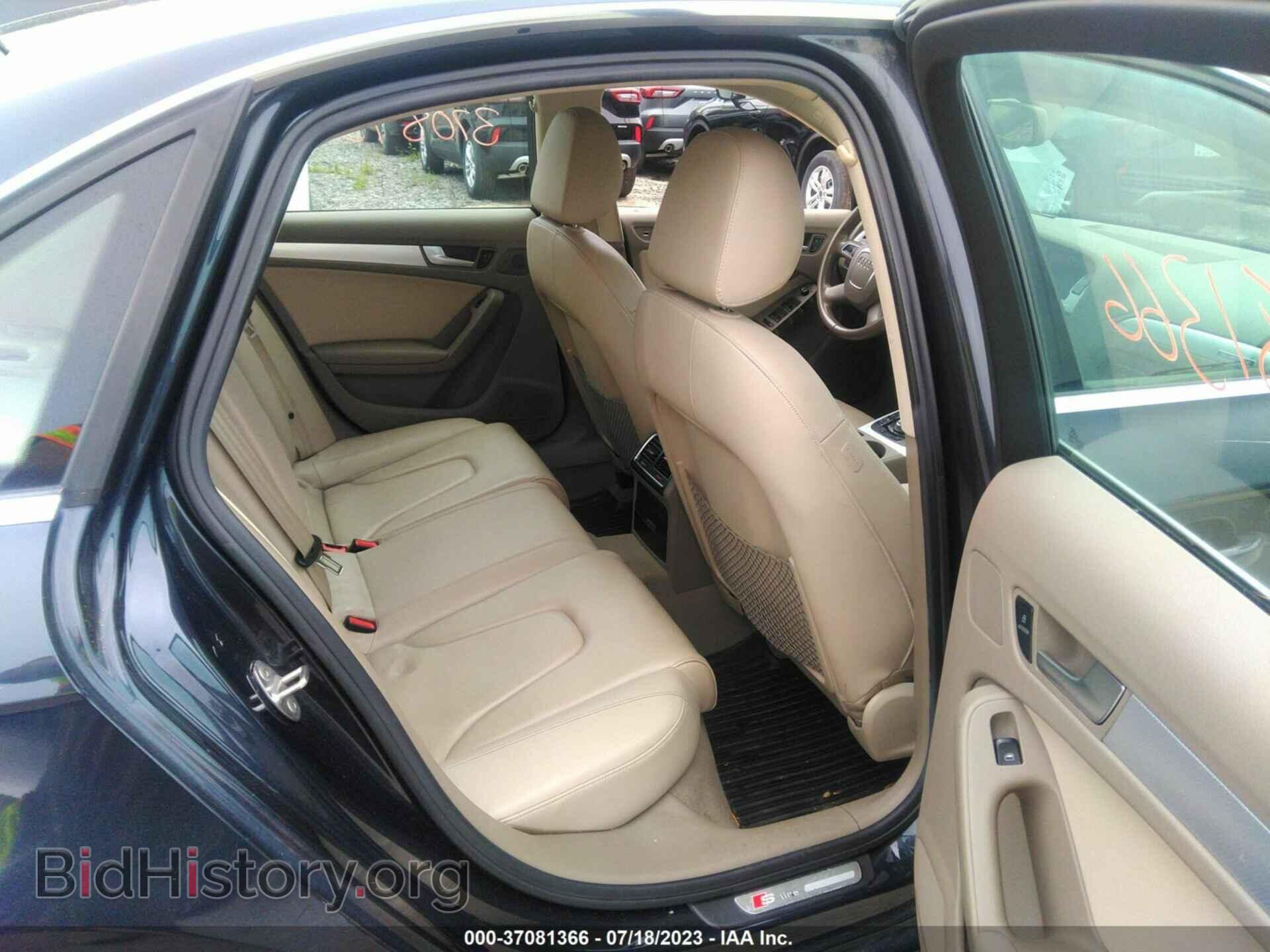 2012 AUDI A4 - VIN: WAUFFAFLXCA112848 - Фото 8