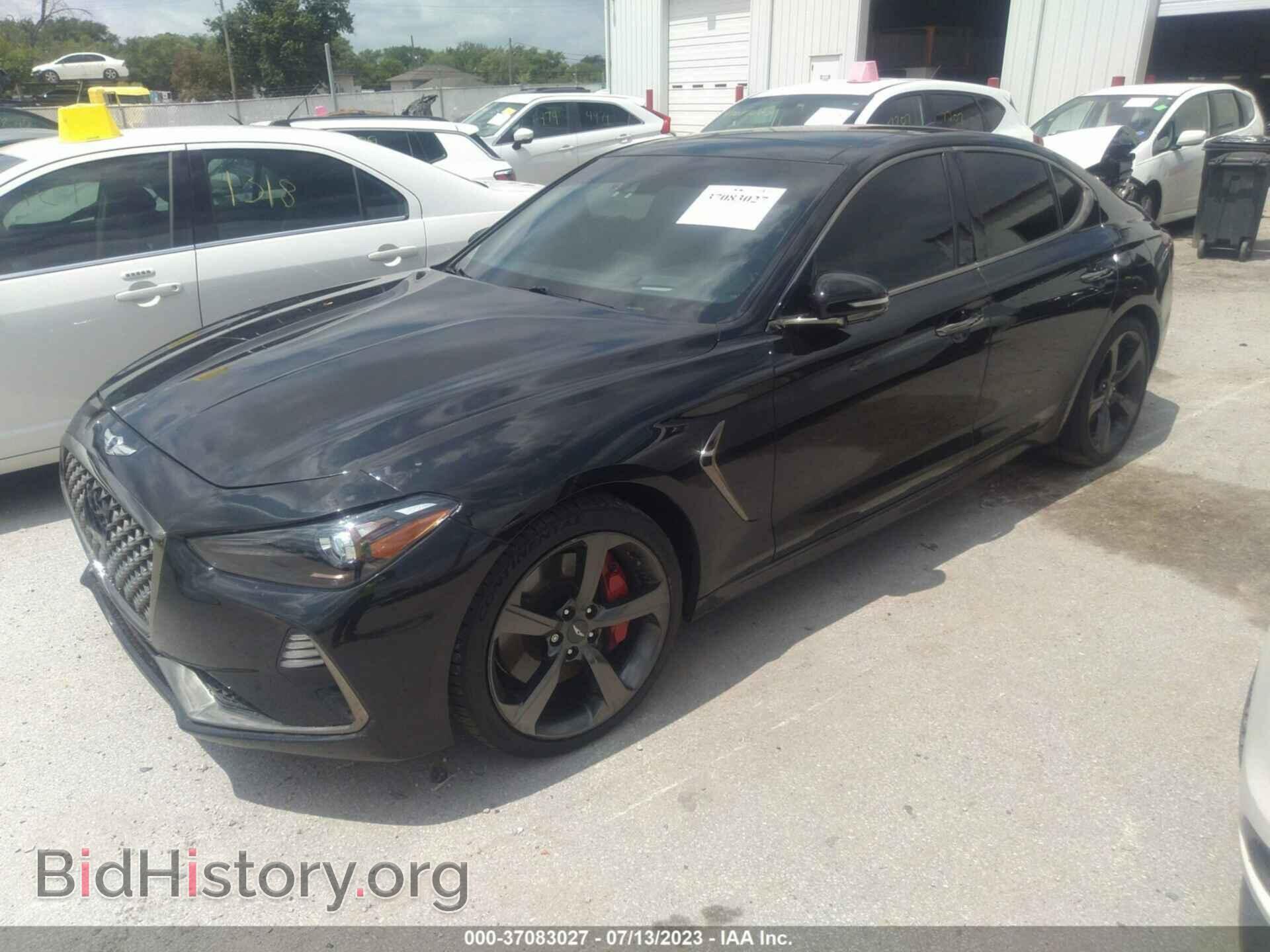 2019 GENESIS G70 - VIN: KMTG34LE3KU014279 - Фото 2
