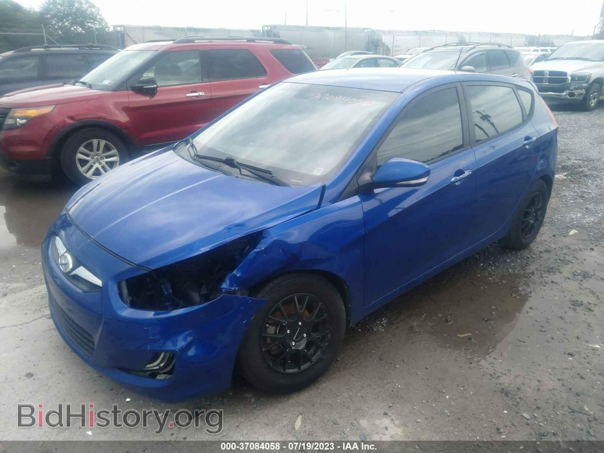 2014 HYUNDAI ACCENT - VIN: KMHCU5AE3EU150057 - Фото 2