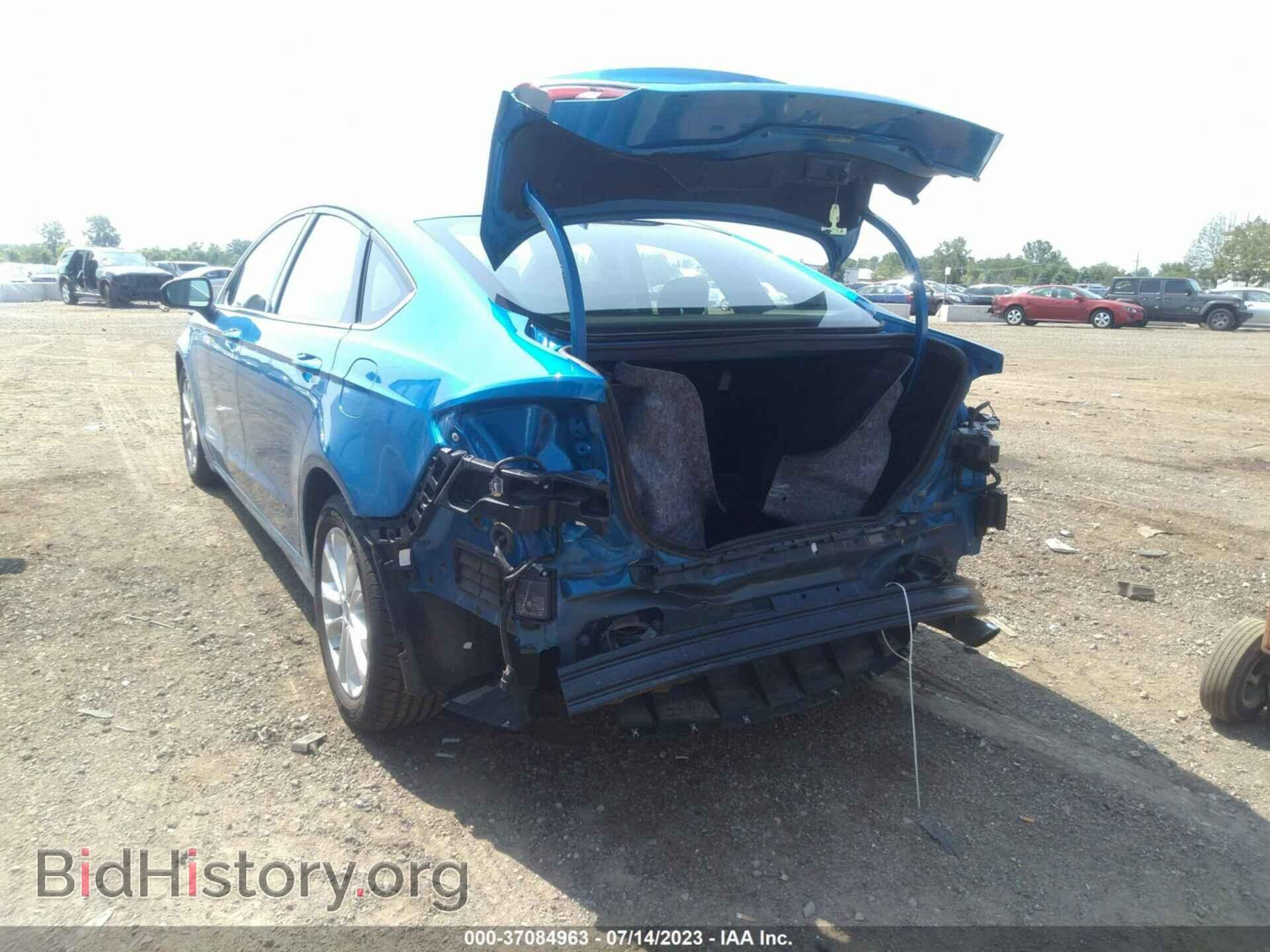 2020 FORD FUSION - VIN: 3FA6P0HD9LR257276 - Фото 3