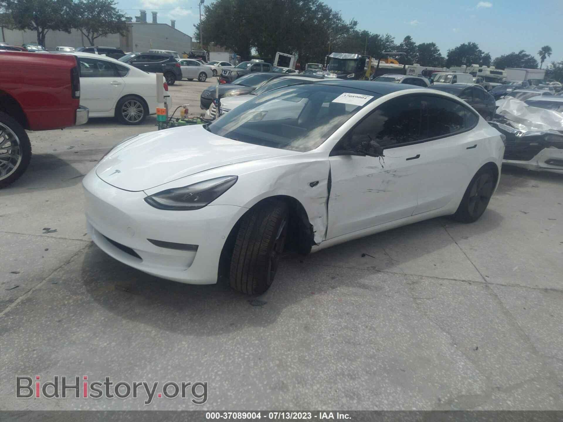 2021 TESLA MODEL 3 - VIN: 5YJ3E1EB0MF974776 - Photo 2