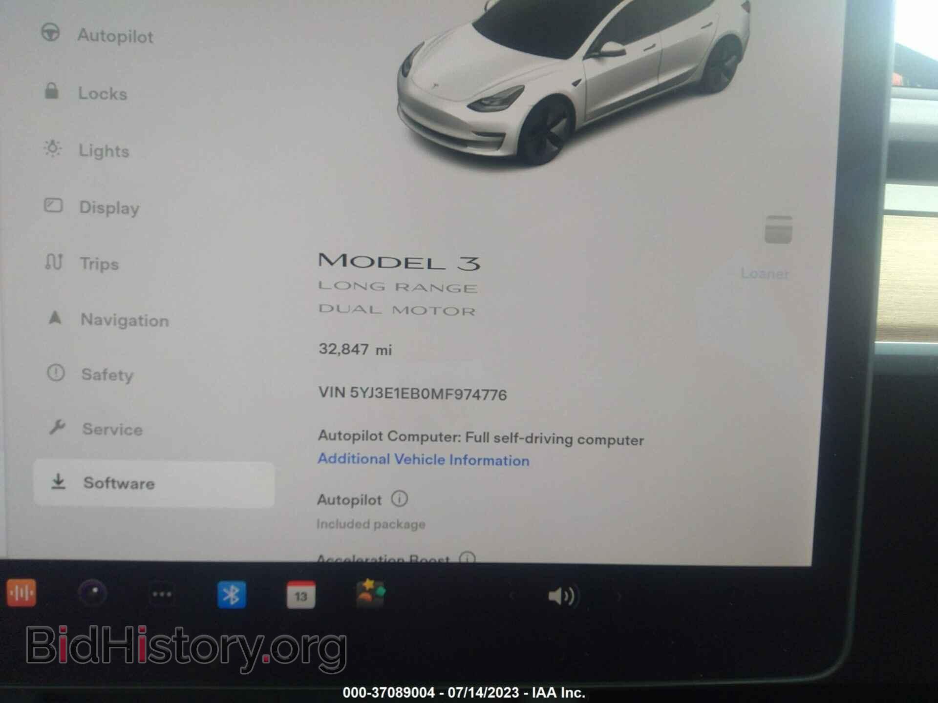 2021 TESLA MODEL 3 - VIN: 5YJ3E1EB0MF974776 - Photo 7