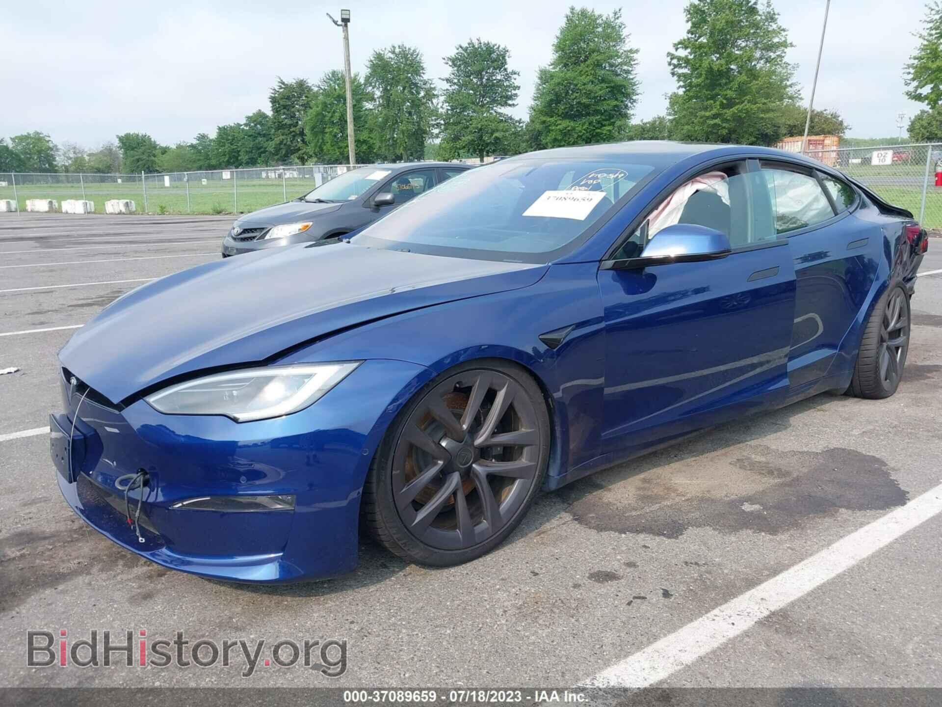 2022 TESLA MODEL S - VIN: 5YJSA1E67NF472309 - Photo 2