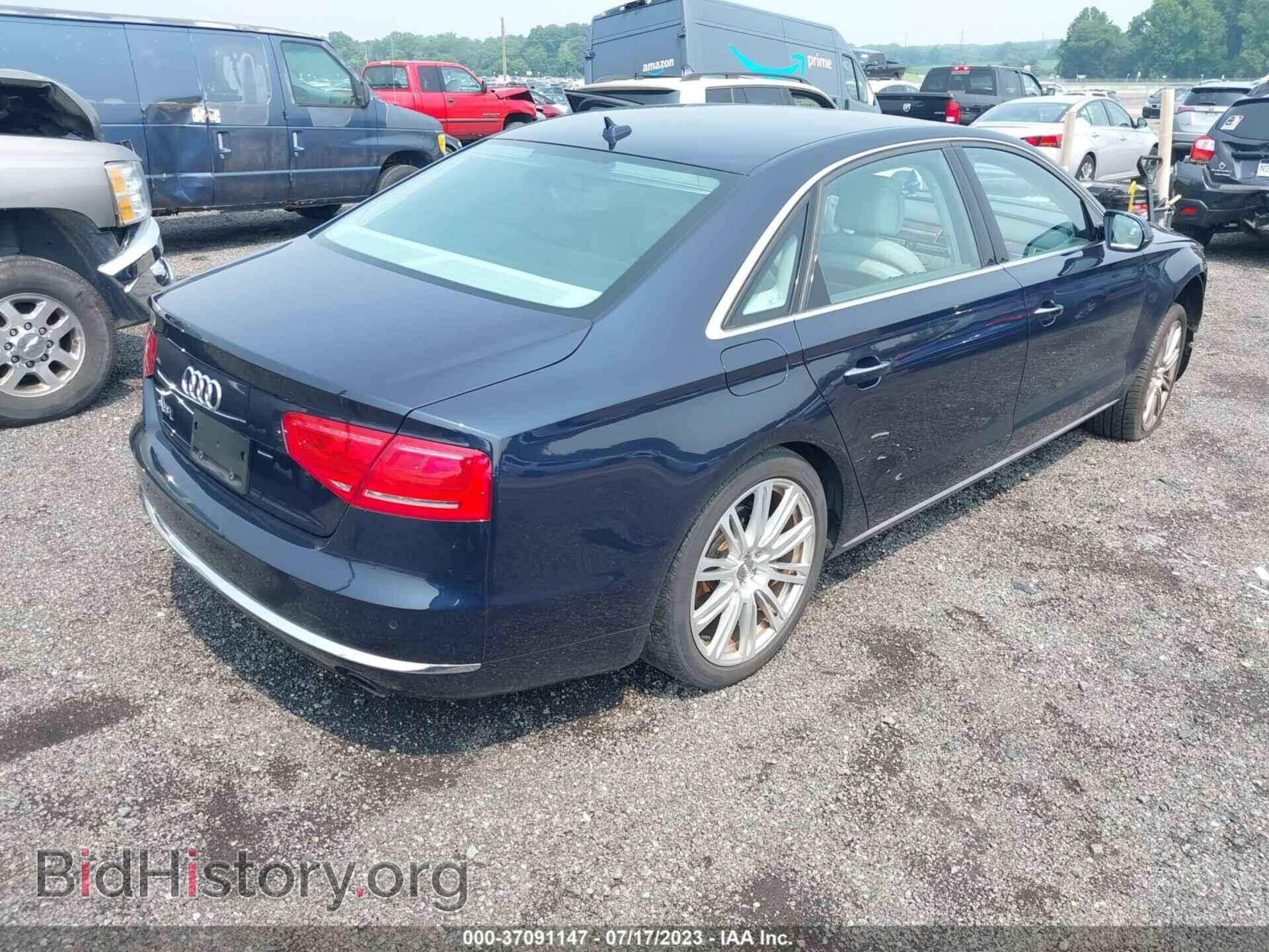 2013 AUDI A8 L - VIN: WAURGAFD0DN031628 - Photo 4