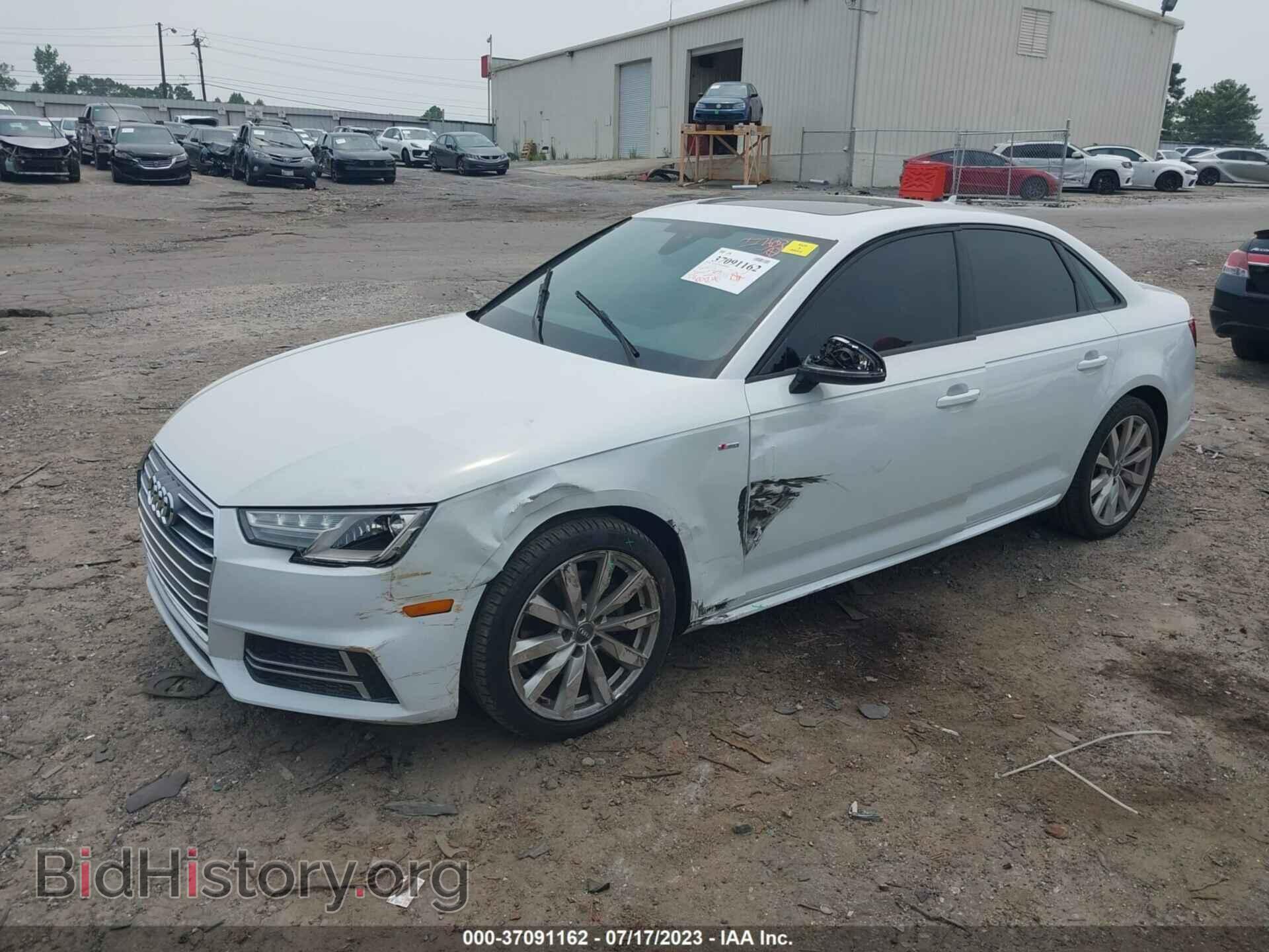 2018 AUDI A4 - VIN: WAUKMAF40JA009464 - Photo 2