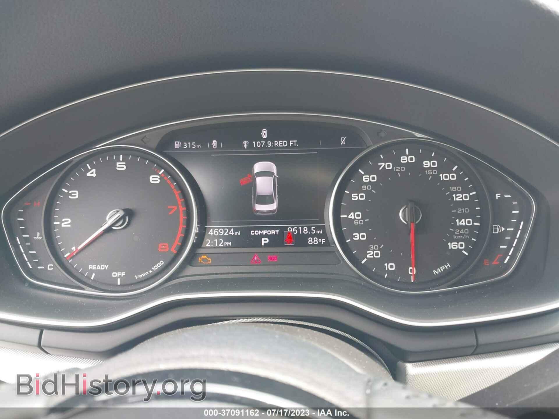 2018 AUDI A4 - VIN: WAUKMAF40JA009464 - Photo 7