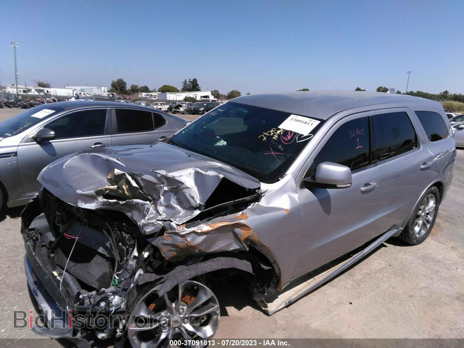 2019 DODGE DURANGO - VIN: 1C4RDJDG7KC770366 - Photo 2