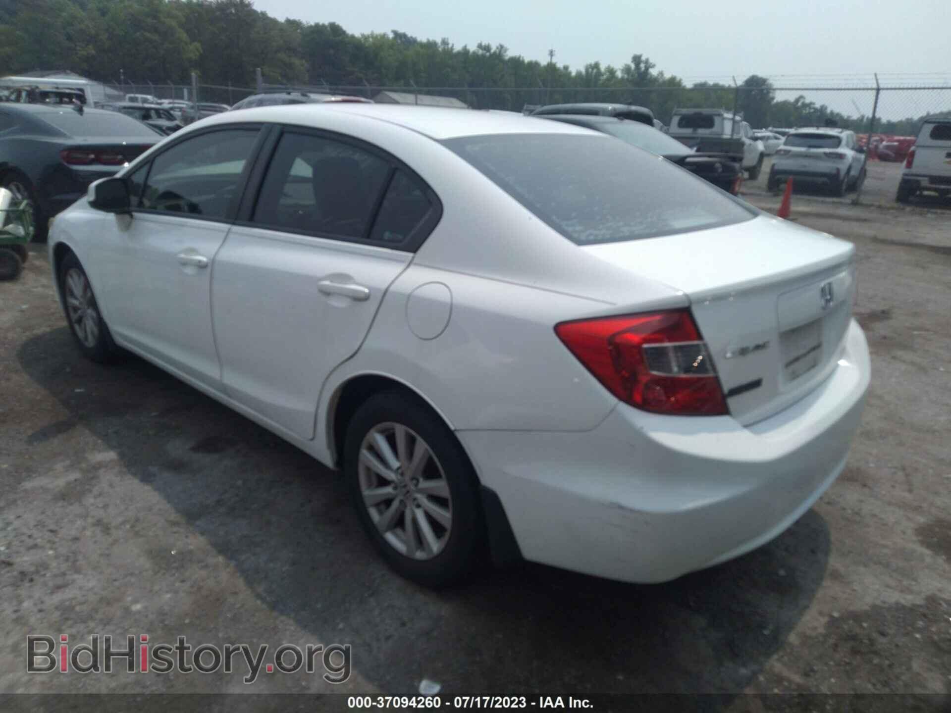 2012 HONDA CIVIC SDN - VIN: 19XFB2F8XCE378416 - Фото 3