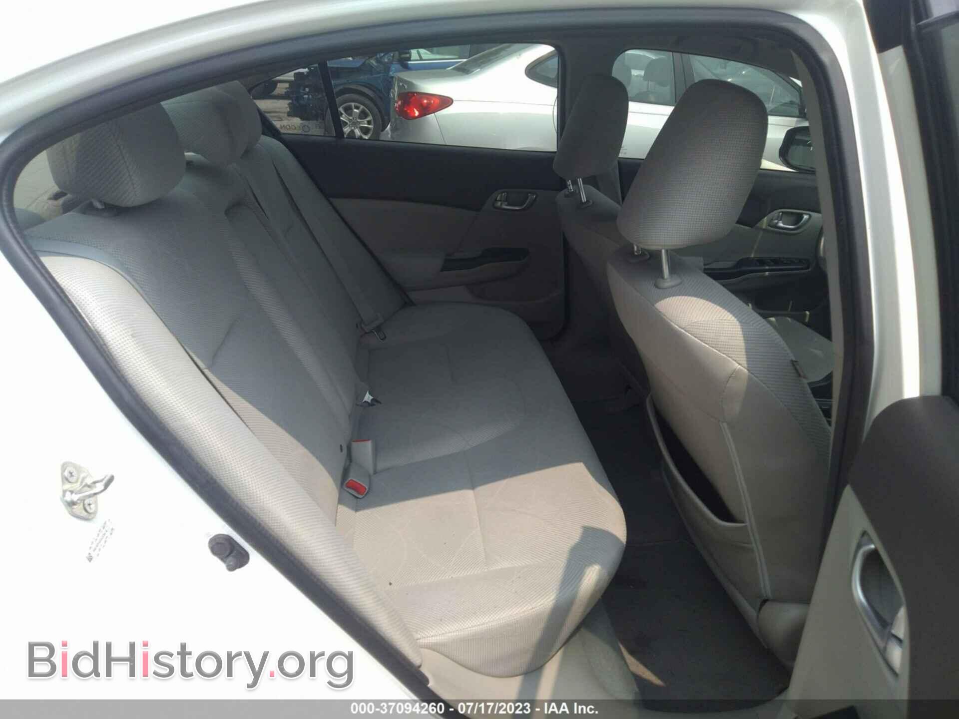 2012 HONDA CIVIC SDN - VIN: 19XFB2F8XCE378416 - Фото 8