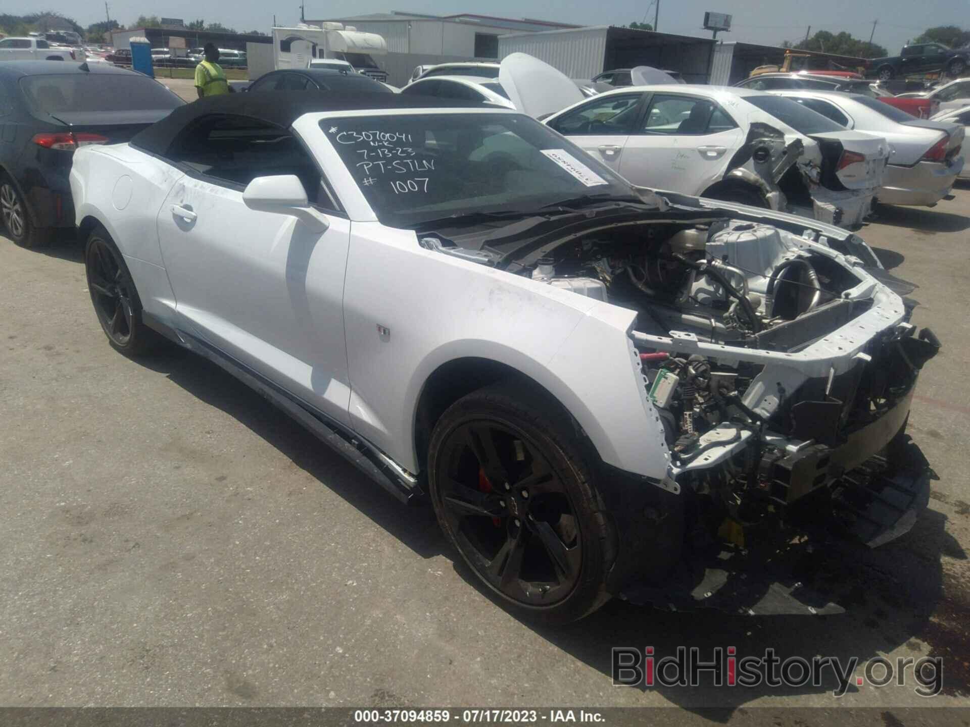 Photo 1G1FF3D70N0101007 - CHEVROLET CAMARO 2022