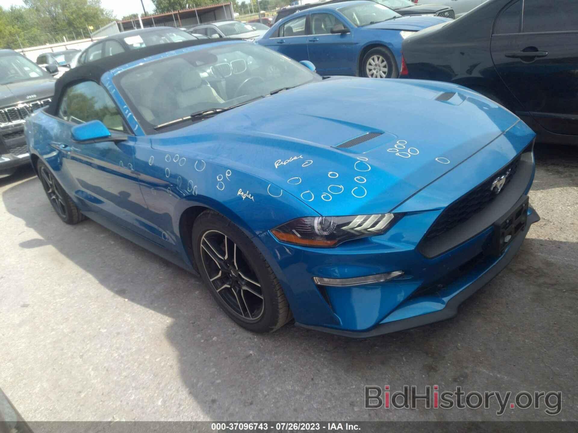 Photo 1FATP8UH4M5115660 - FORD MUSTANG 2021