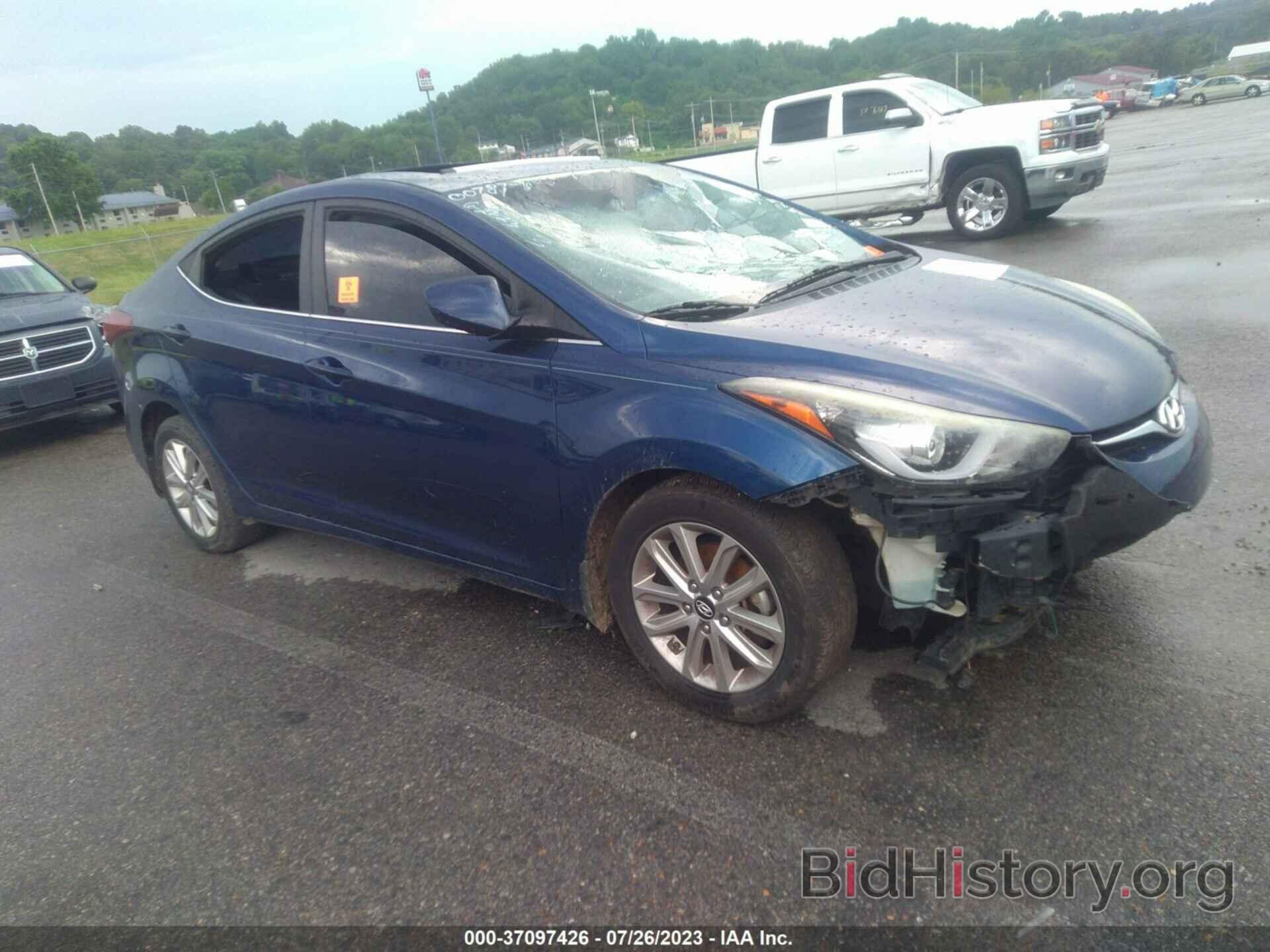 Photo 5NPDH4AE6FH594018 - HYUNDAI ELANTRA 2015