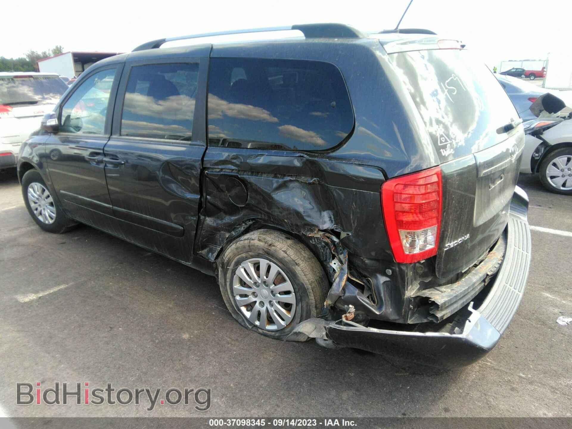 2012 KIA SEDONA - VIN: KNDMG4C77C6459105 - Фото 3