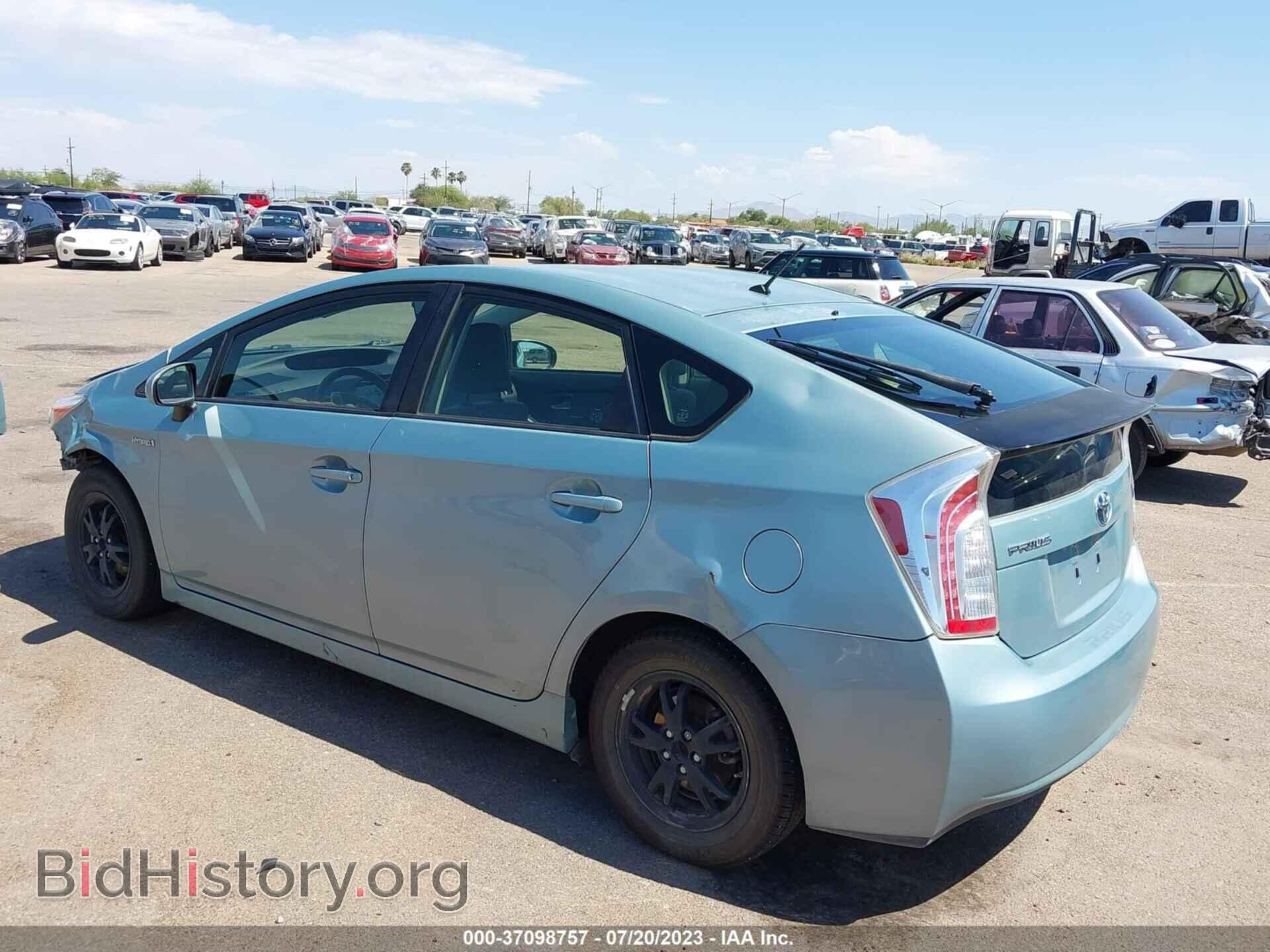 2014 TOYOTA PRIUS - VIN: JTDKN3DU4E1759230 - Фото 3