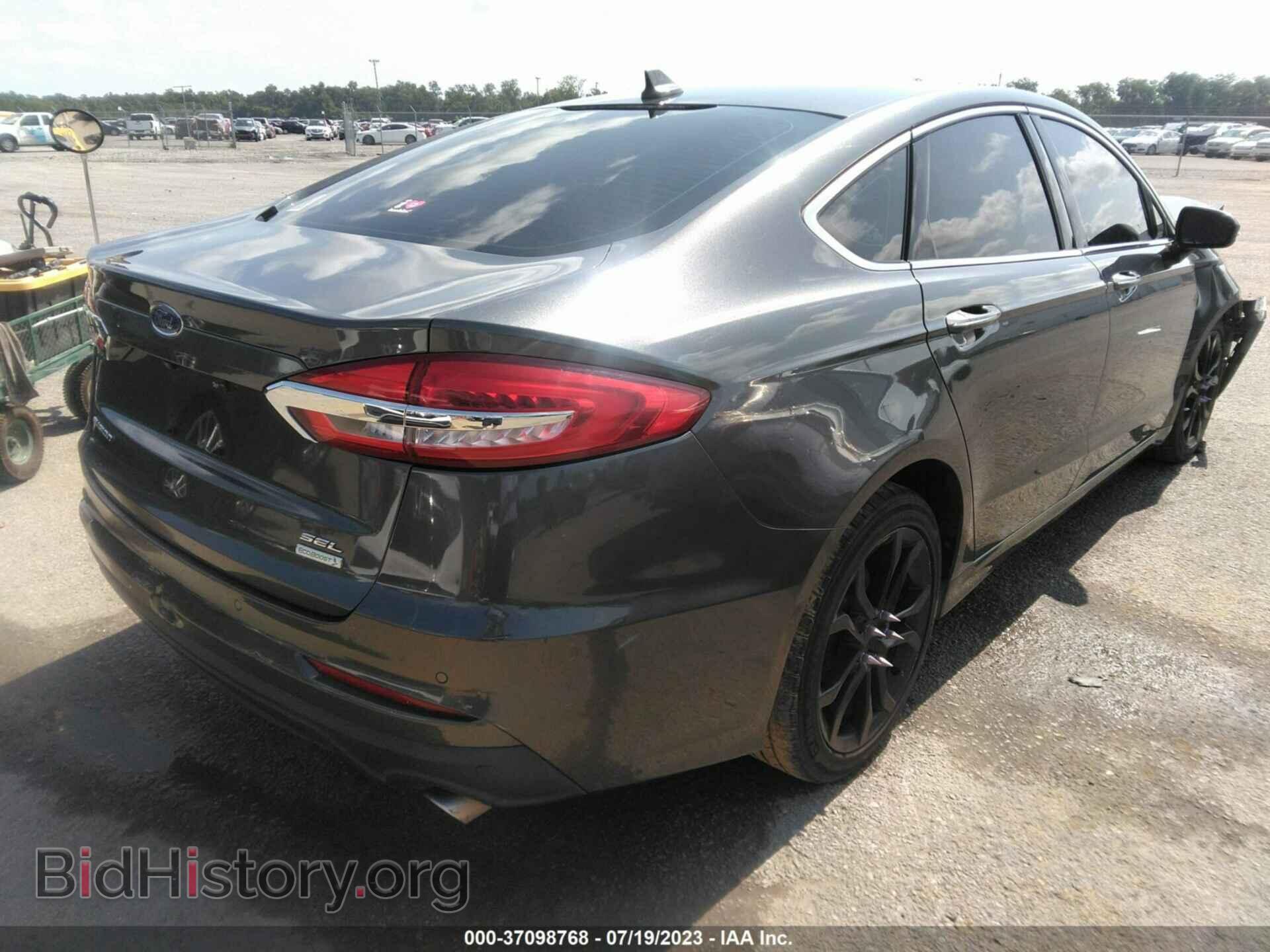 2019 FORD FUSION - VIN: 3FA6P0CD7KR150460 - Фото 4