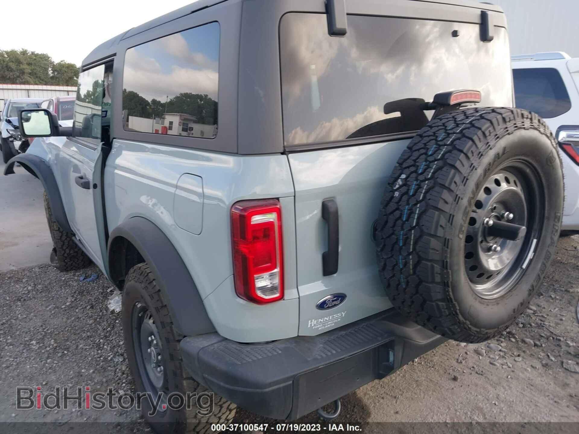 2022 FORD BRONCO - VIN: 1FMDE5AHXNLB42443 - Фото 3