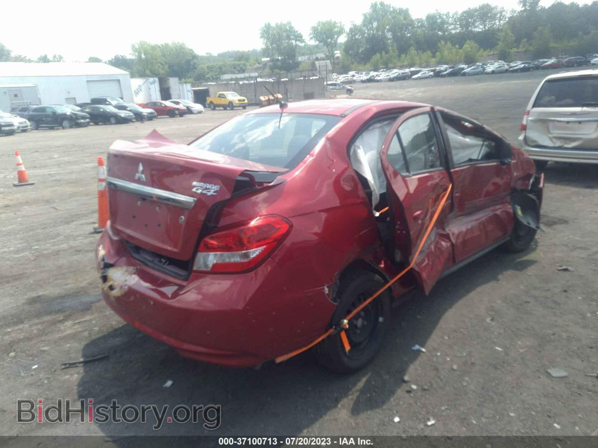 2019 MITSUBISHI MIRAGE G4 - VIN: ML32F3FJ7KHF07738 - Фото 4