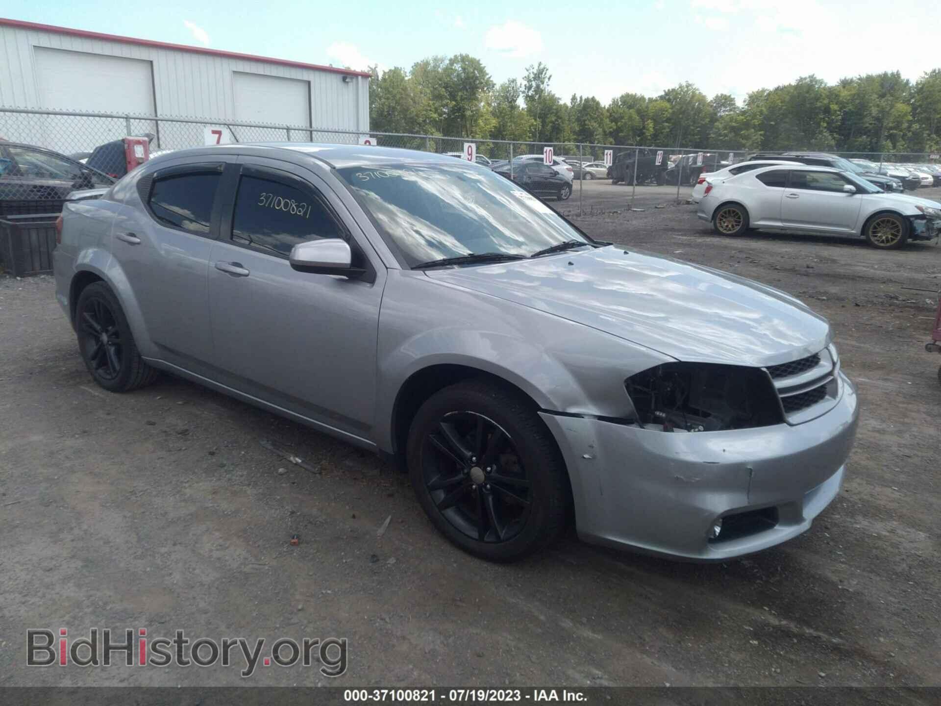 Фотография 1C3CDZCB7DN510846 - DODGE AVENGER 2013