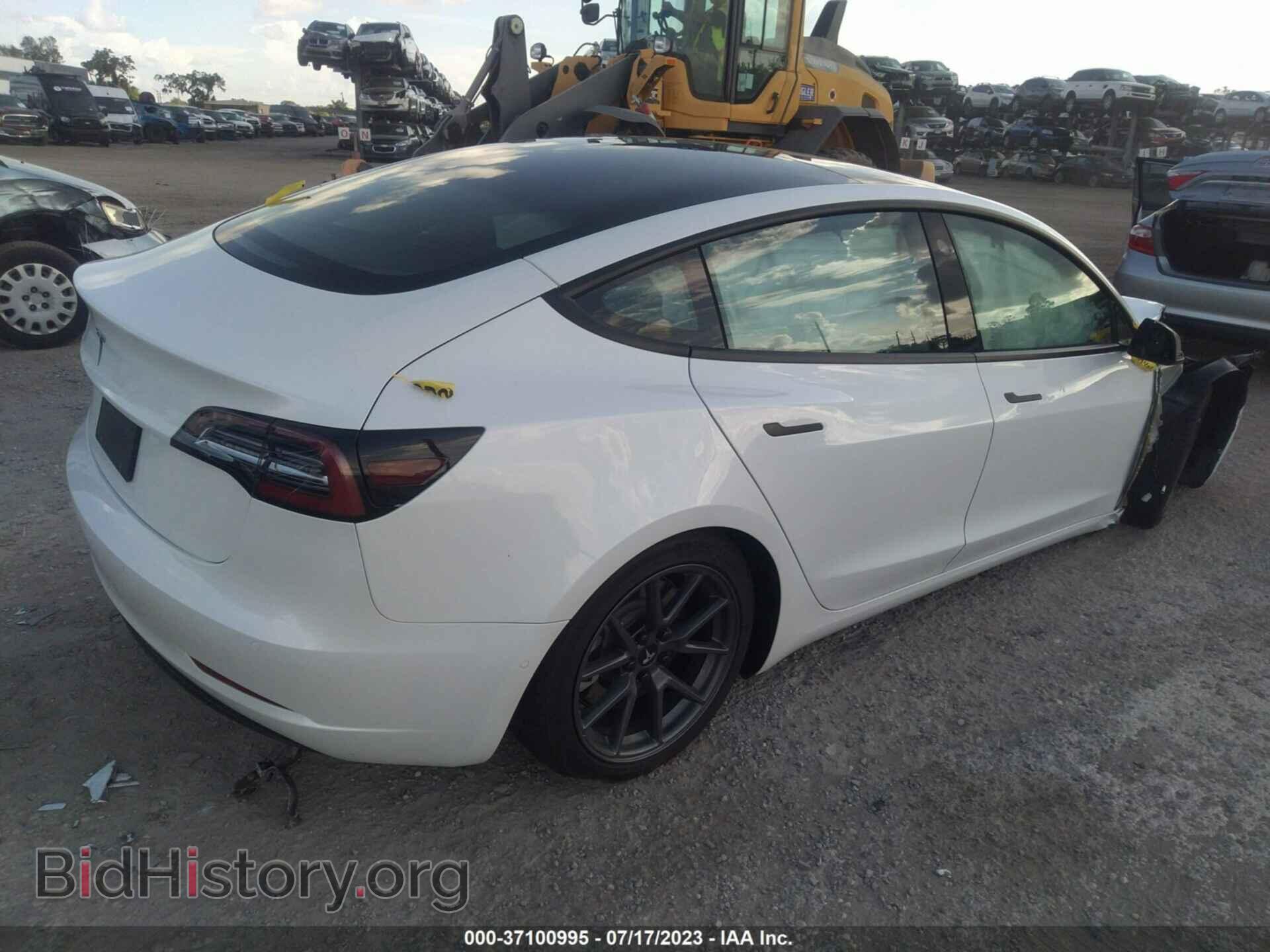 2021 TESLA MODEL 3 - VIN: 5YJ3E1EA2MF060505 - Фото 4