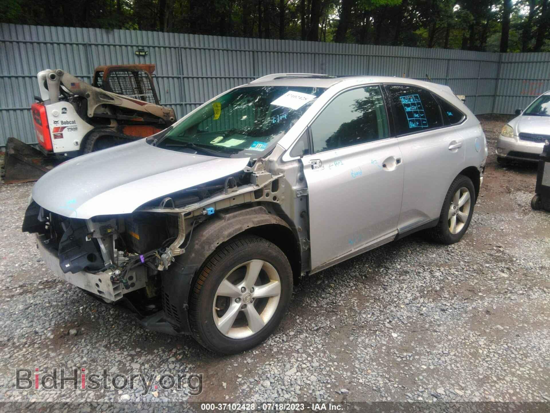 2012 LEXUS RX 350 - VIN: 2T2BK1BA5CC136192 - Фото 2