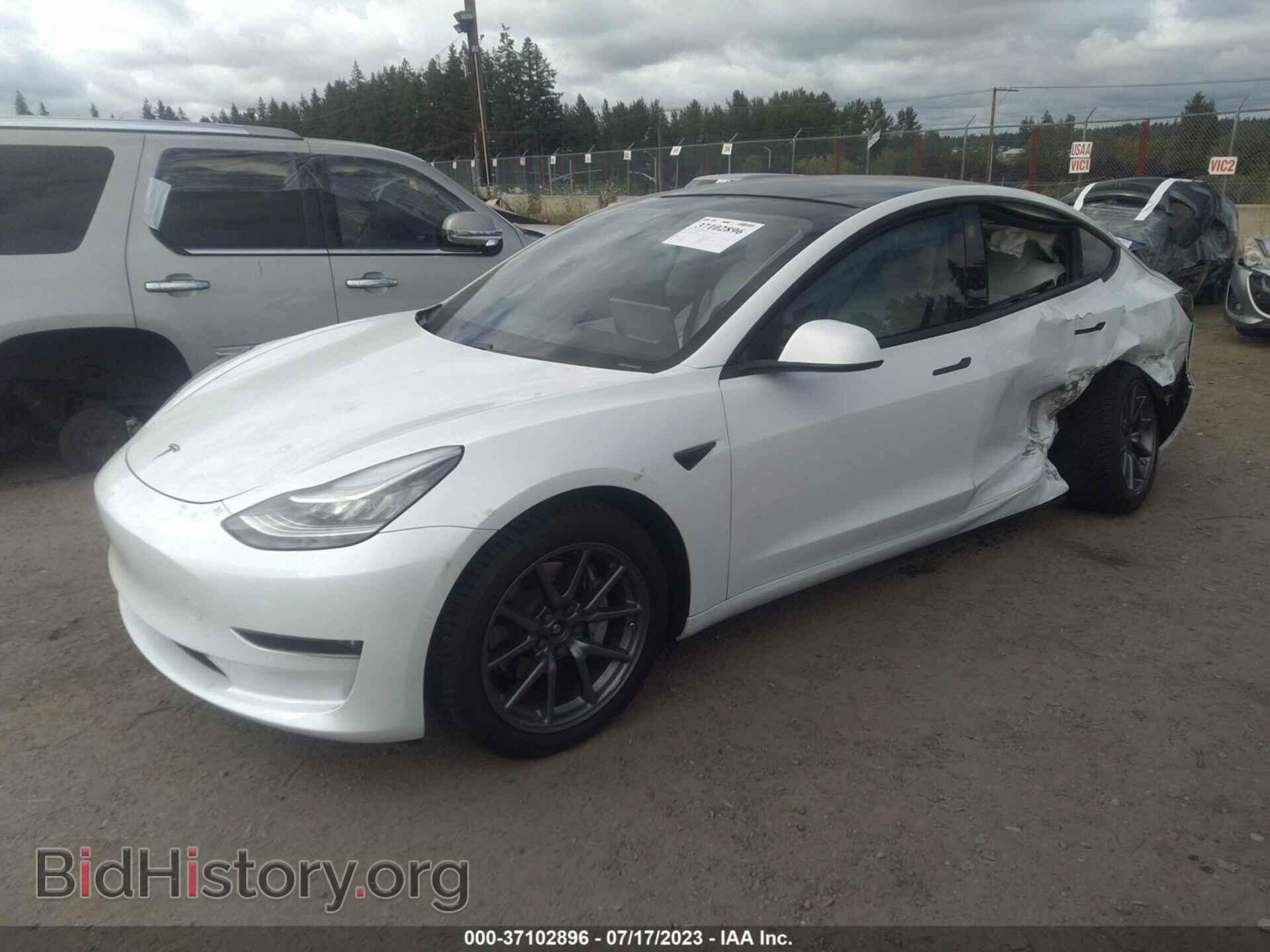 2020 TESLA MODEL 3 - VIN: 5YJ3E1EB4LF651524 - Фото 2