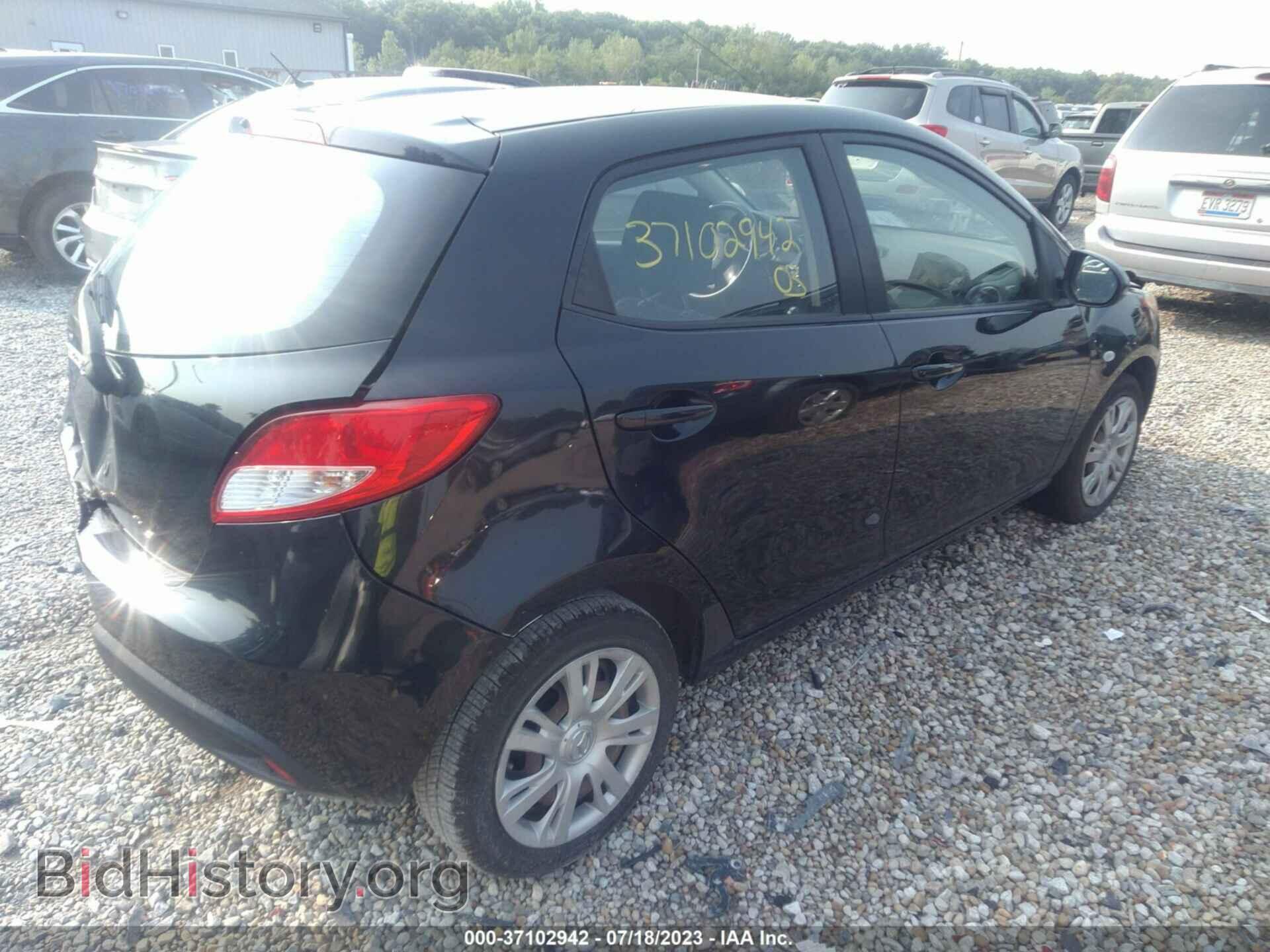 2014 MAZDA MAZDA2 - VIN: JM1DE1KY5E0187402 - Фото 4