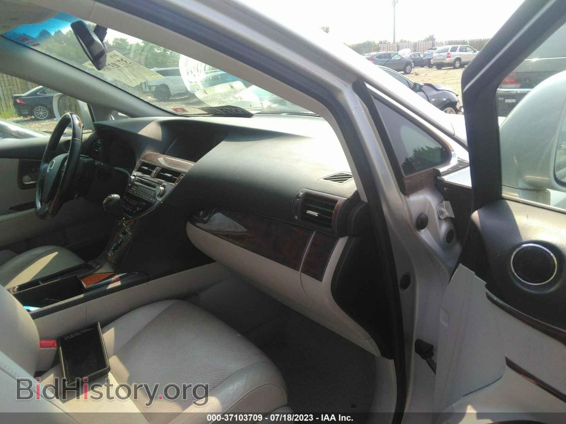 2010 LEXUS RX 350 - VIN: 2T2BK1BA2AC030716 - Фото 5