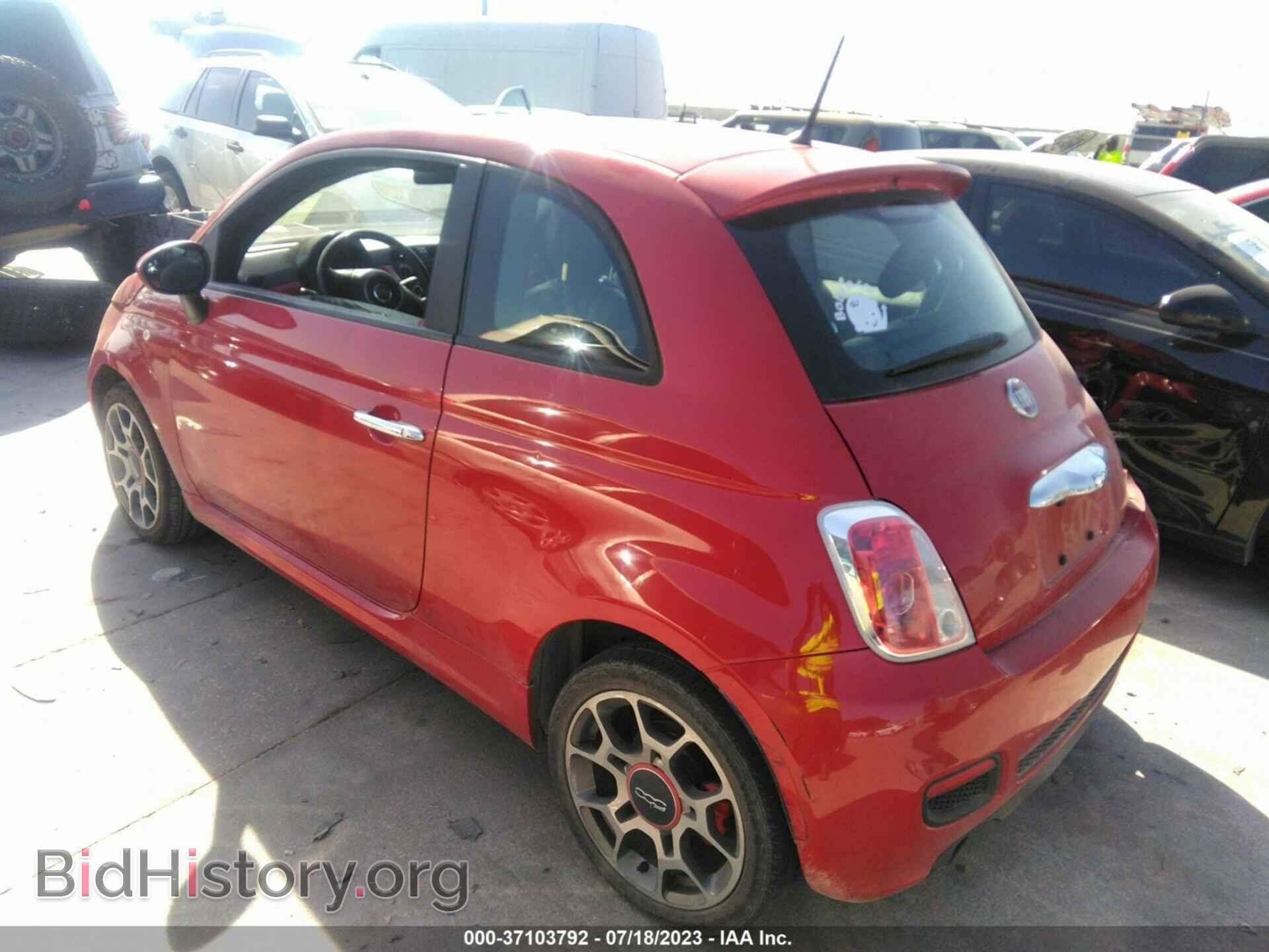 2013 FIAT 500 - VIN: 3C3CFFBR7DT615491 - Photo 3