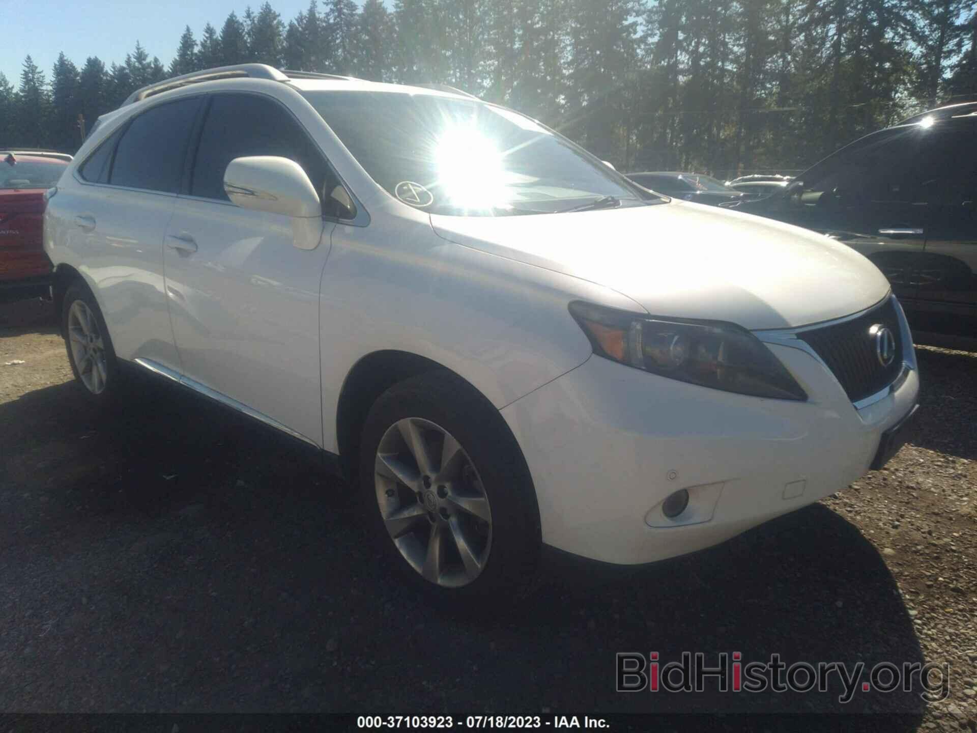 Photo 2T2BK1BA5CC140422 - LEXUS RX 350 2012