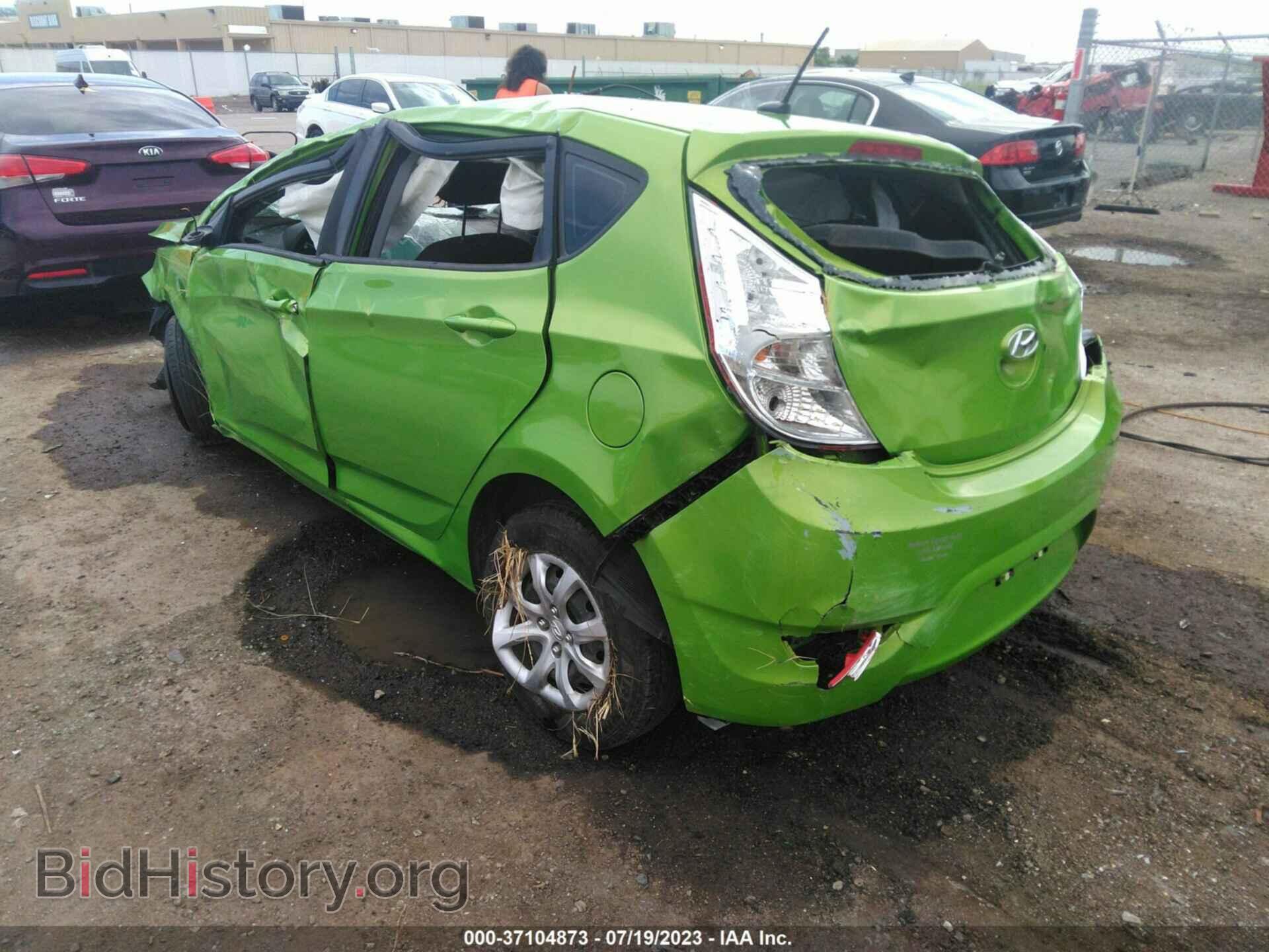 2012 HYUNDAI ACCENT - VIN: KMHCT5AE7CU018127 - Фото 3