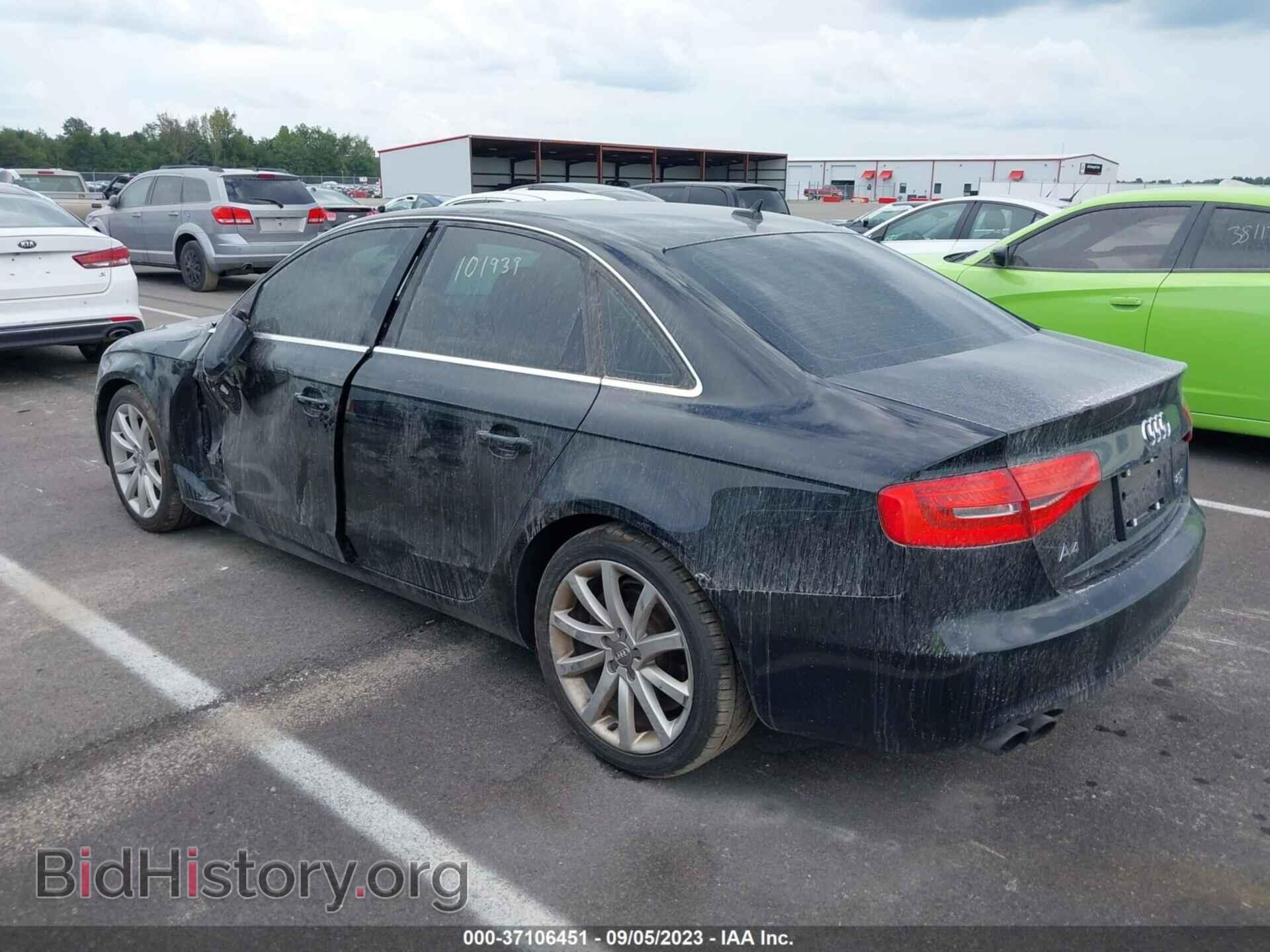 2013 AUDI A4 - VIN: WAUHFAFL0DN038472 - Фото 3