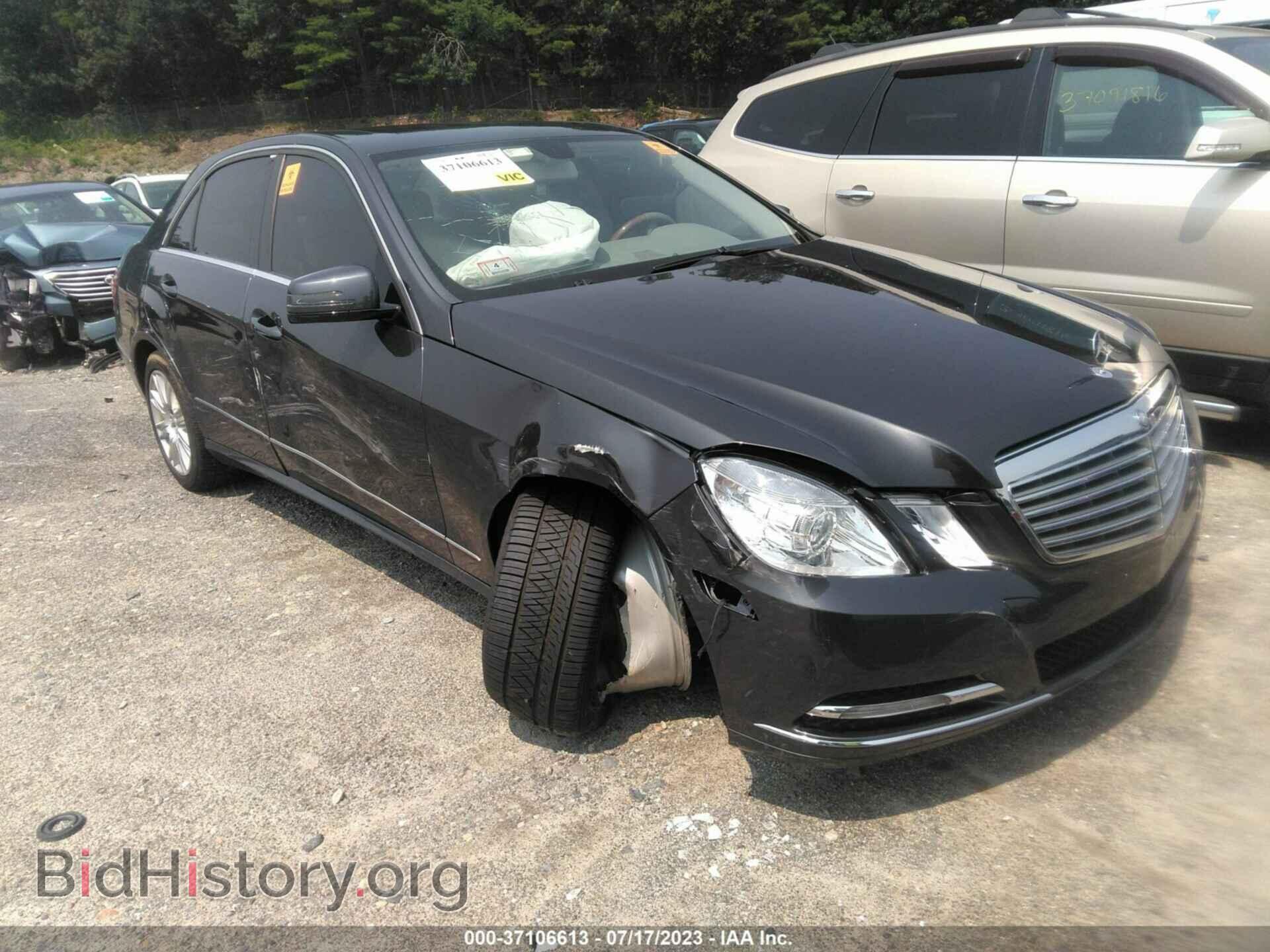 Фотография WDDHF8JB6CA554907 - MERCEDES-BENZ E-CLASS 2012