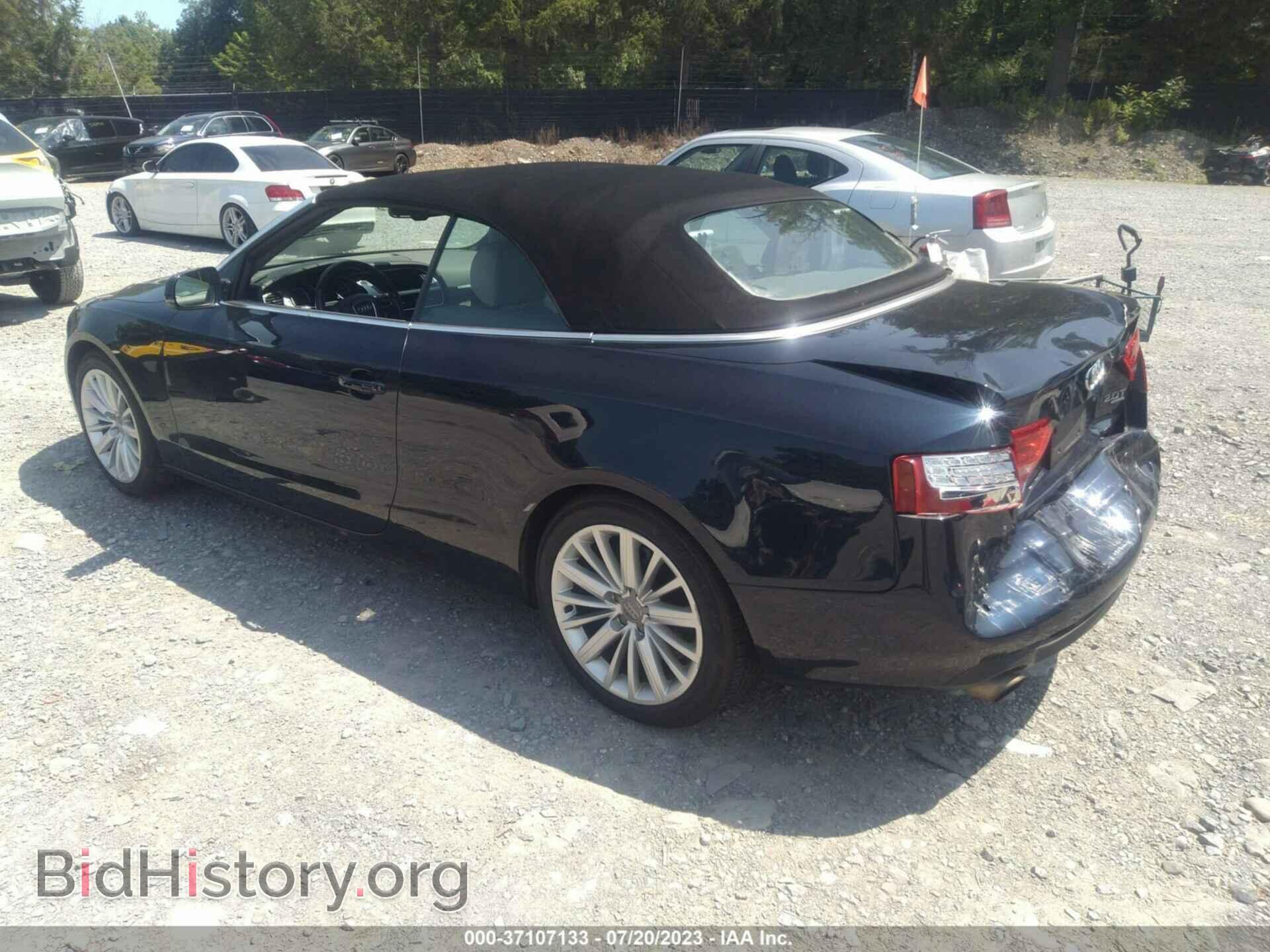 2011 AUDI A5 - VIN: WAULFAFH6BN012378 - Фото 3