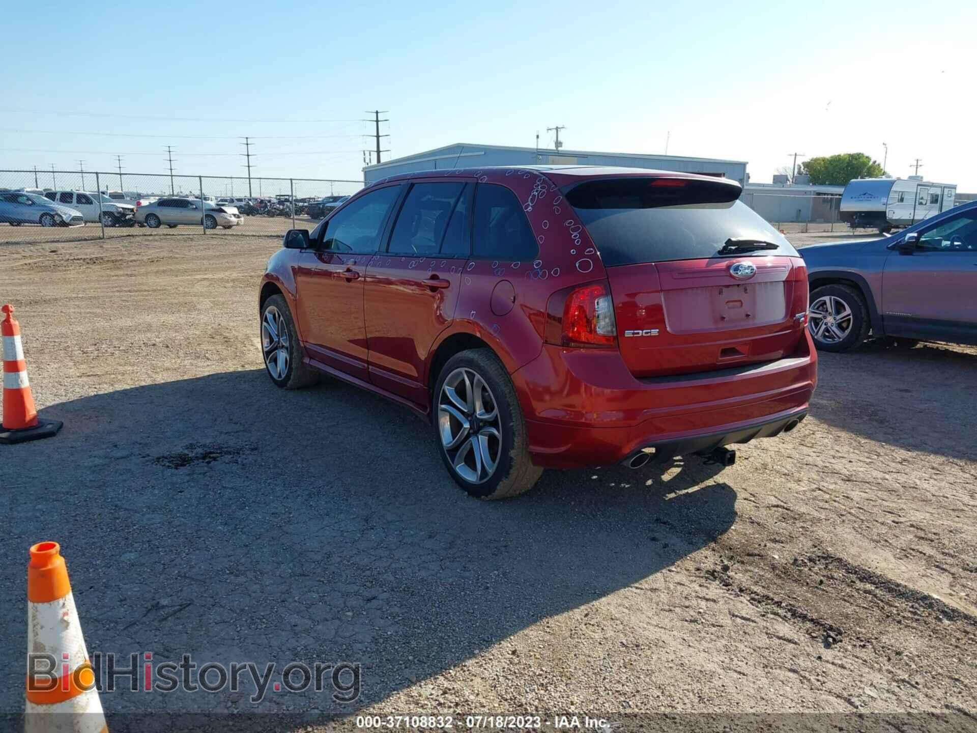2013 FORD EDGE - VIN: 2FMDK4AK5DBA86604 - Фото 3