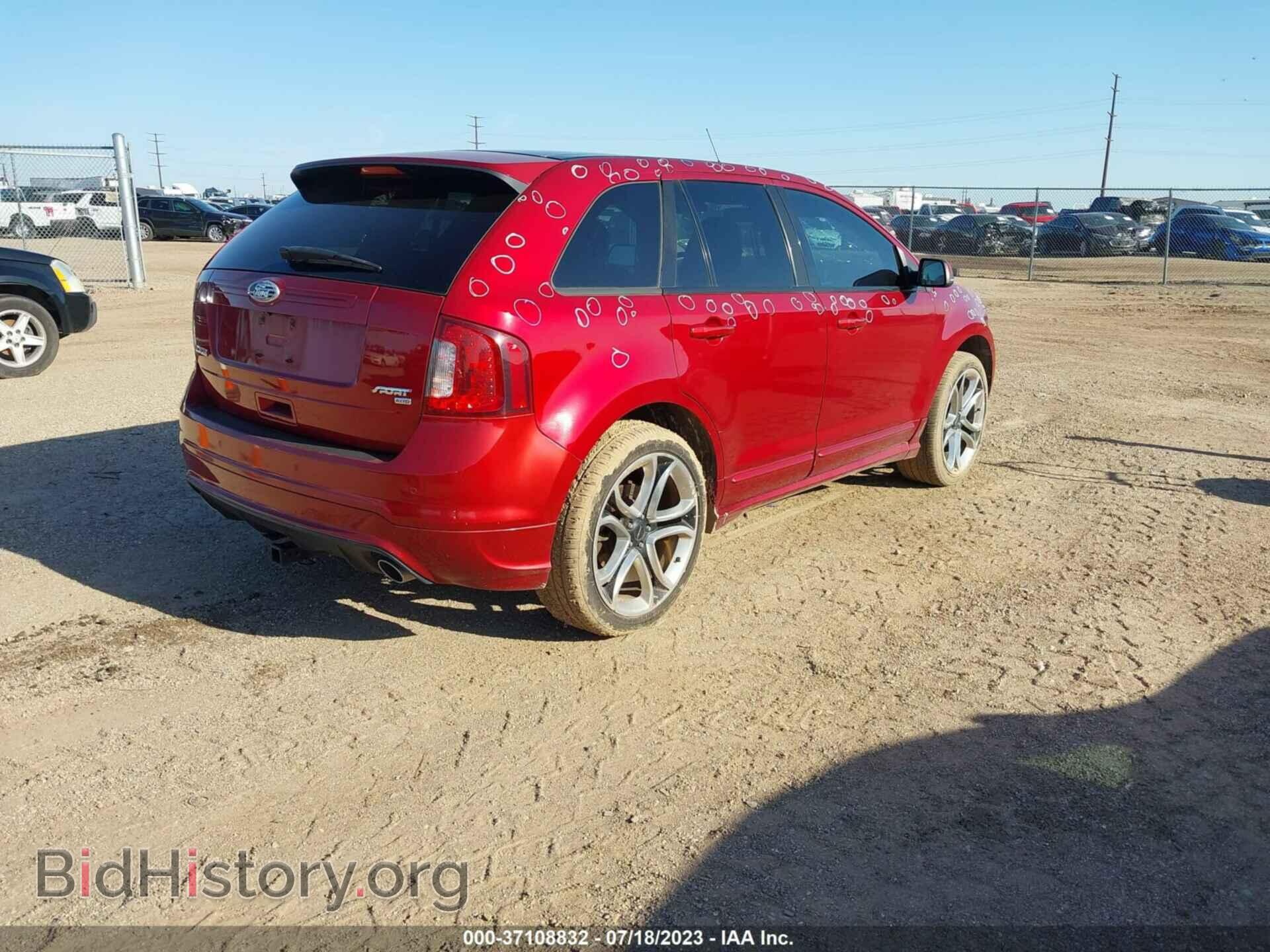 2013 FORD EDGE - VIN: 2FMDK4AK5DBA86604 - Фото 4