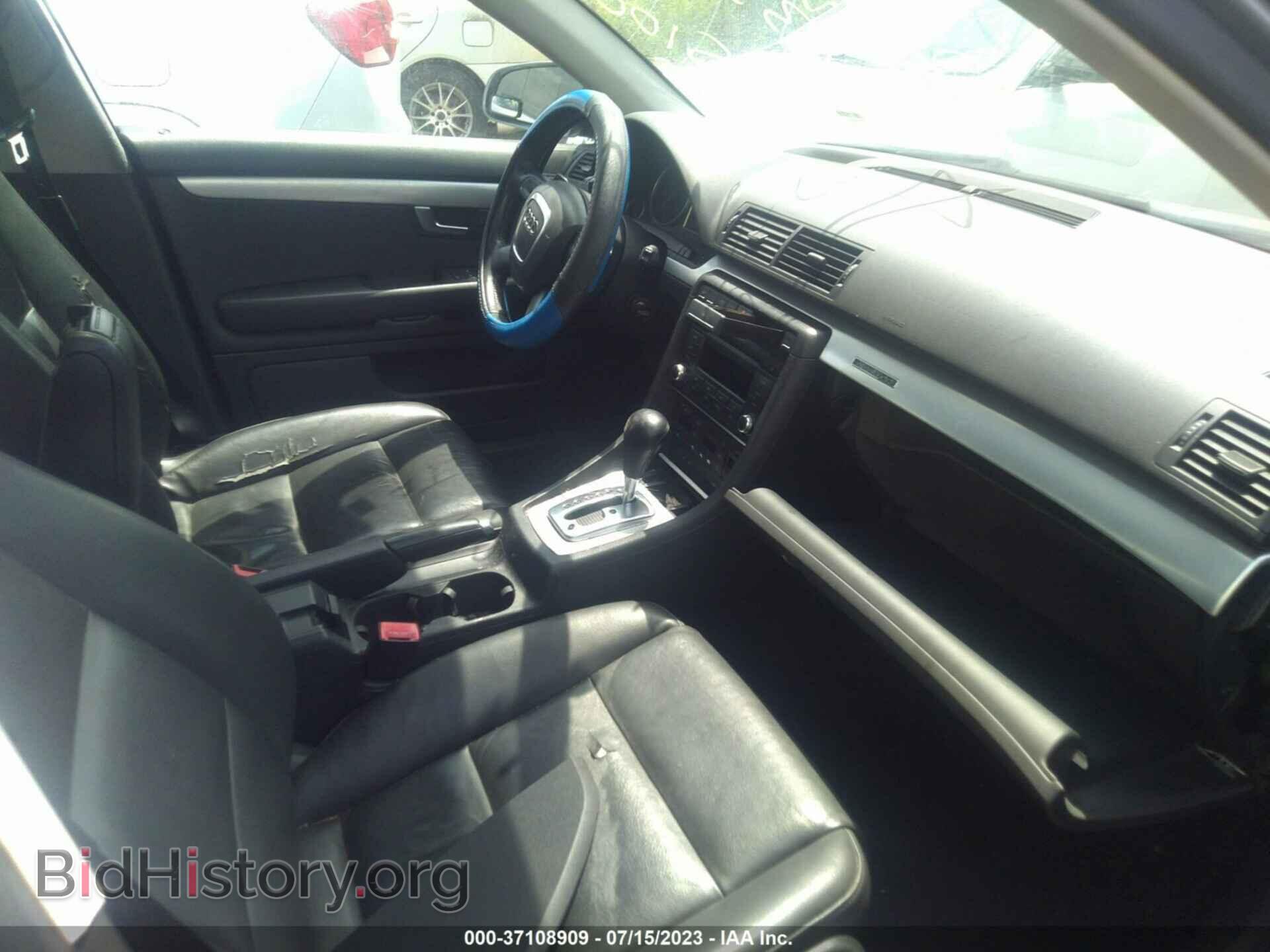 2008 AUDI A4 - VIN: WAUDF78E28A167438 - Фото 5