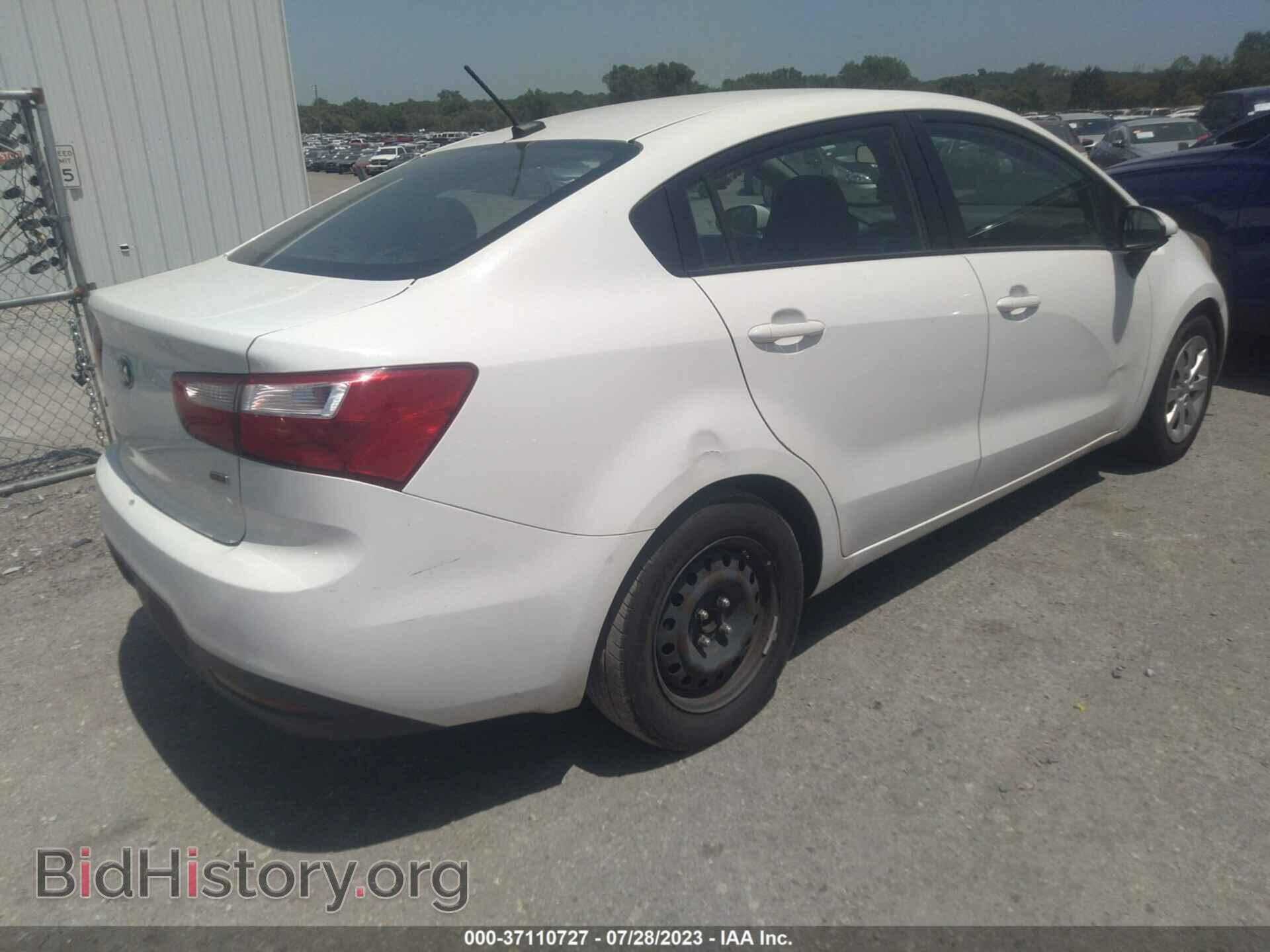2015 KIA RIO - VIN: KNADM4A31F6504467 - Фото 4
