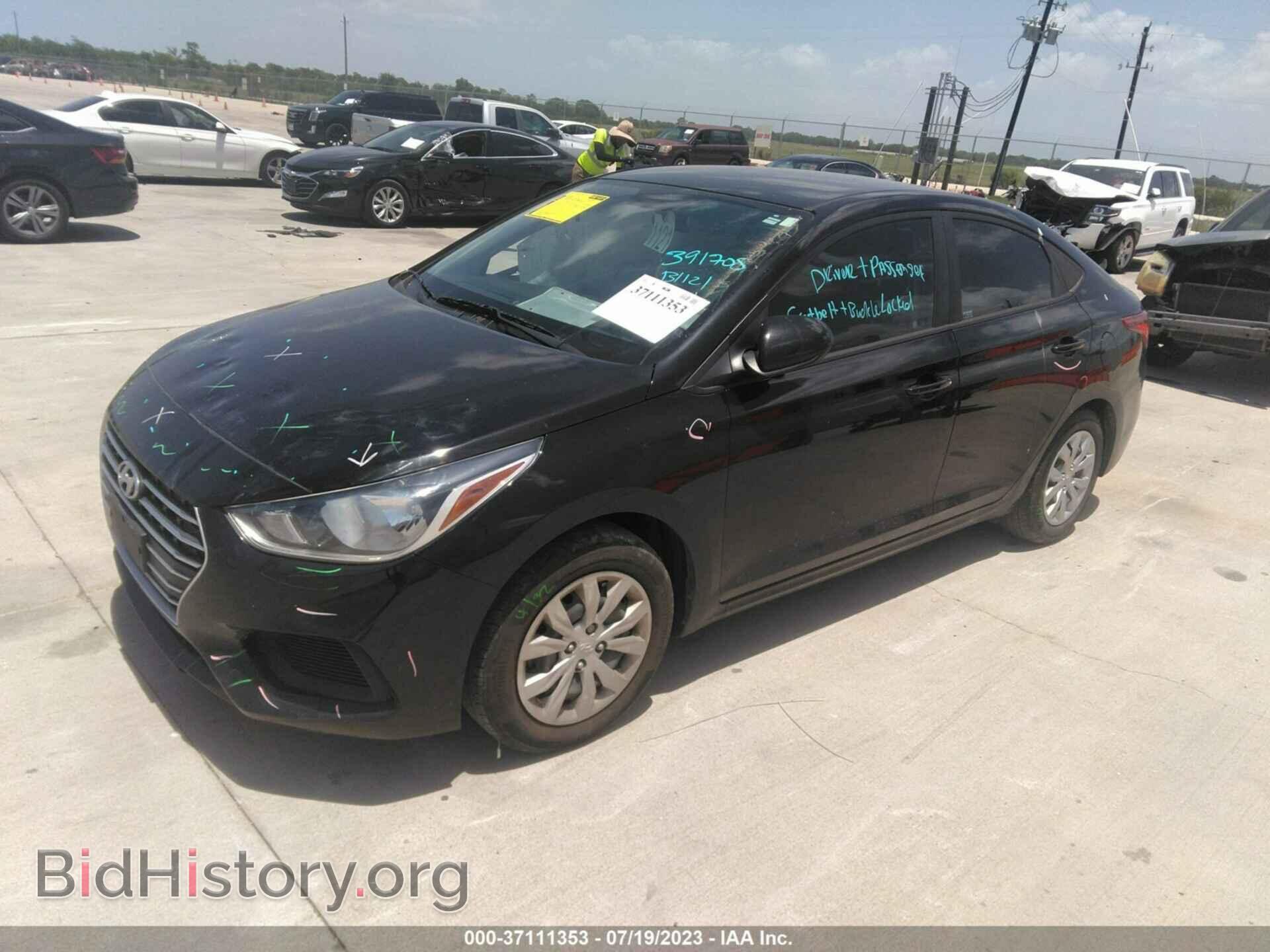 2020 HYUNDAI ACCENT - VIN: 3KPC24A62LE121500 - Фото 2