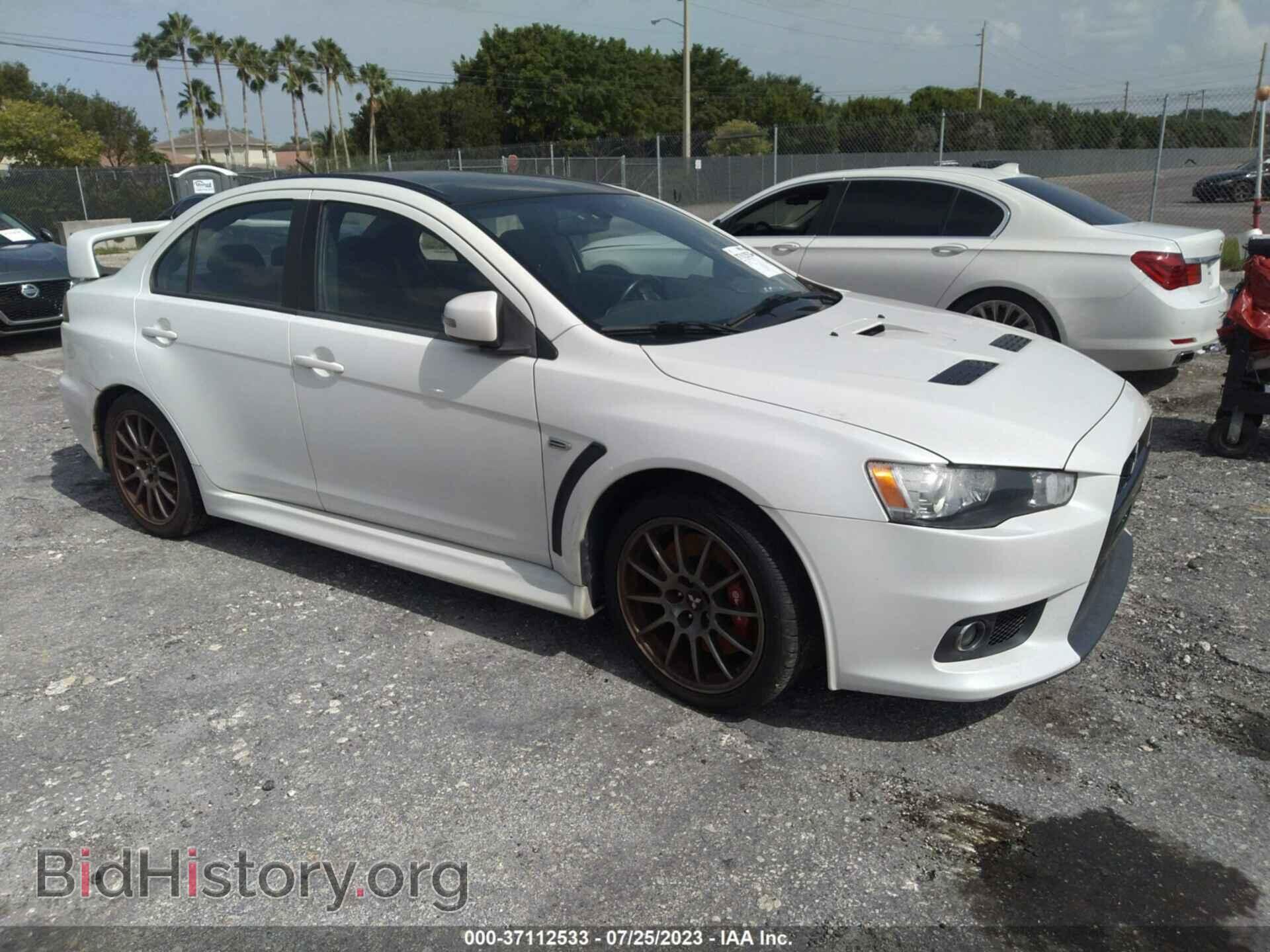 Photo JA32W7FV2FU027302 - MITSUBISHI LANCER EVOLUTION 2015