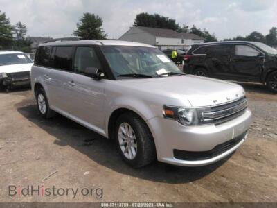 2013 Ford FLEX SE, серебристый — VIN 2FMGK5B80DBD27894, IAAI