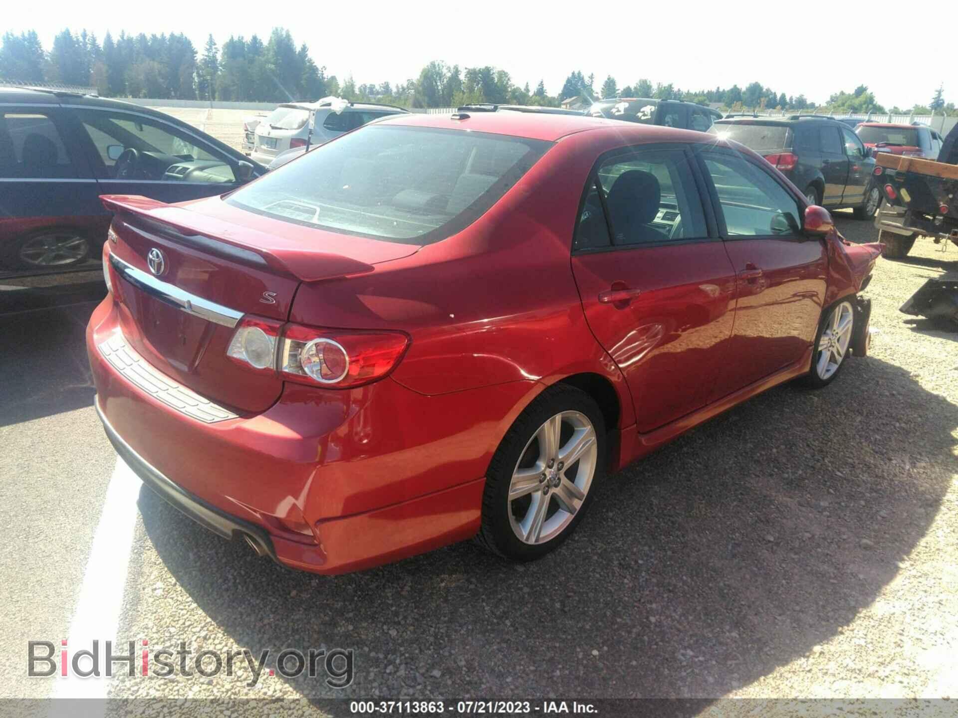 2013 TOYOTA COROLLA - VIN: 2T1BU4EEXDC072246 - Фото 4