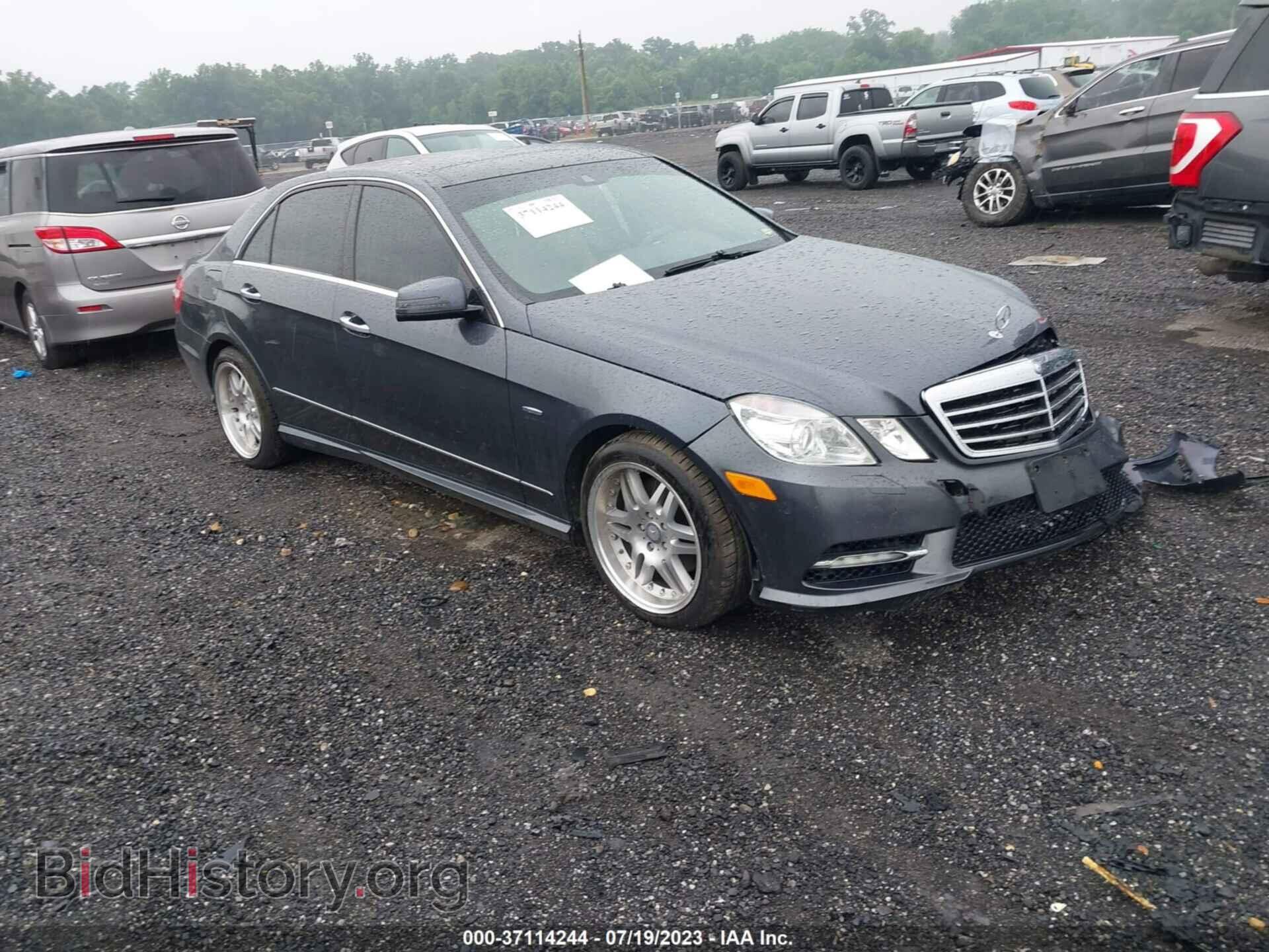 Фотография WDDHF8JB8CA526980 - MERCEDES-BENZ E-CLASS 2012