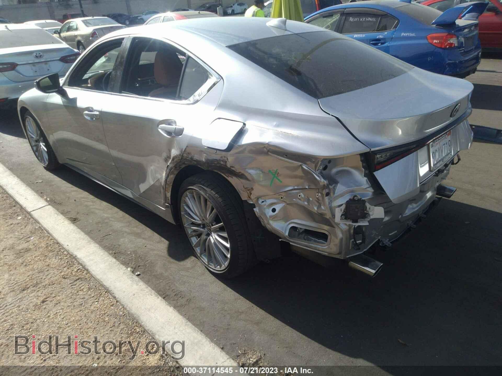 2022 LEXUS IS - VIN: JTHDA1D29N5121053 - Фото 3