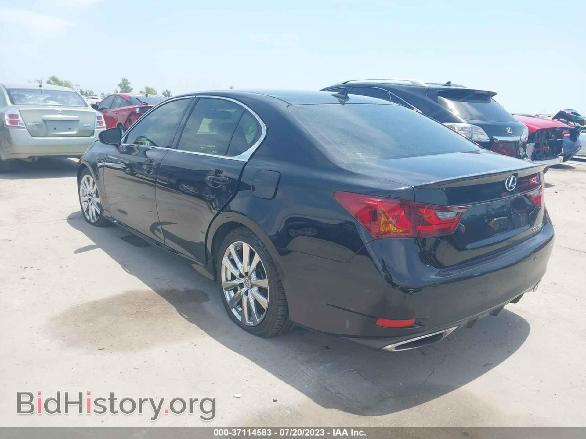 2013 LEXUS GS 350 - VIN: JTHBE1BL7D5025072 - Фото 3